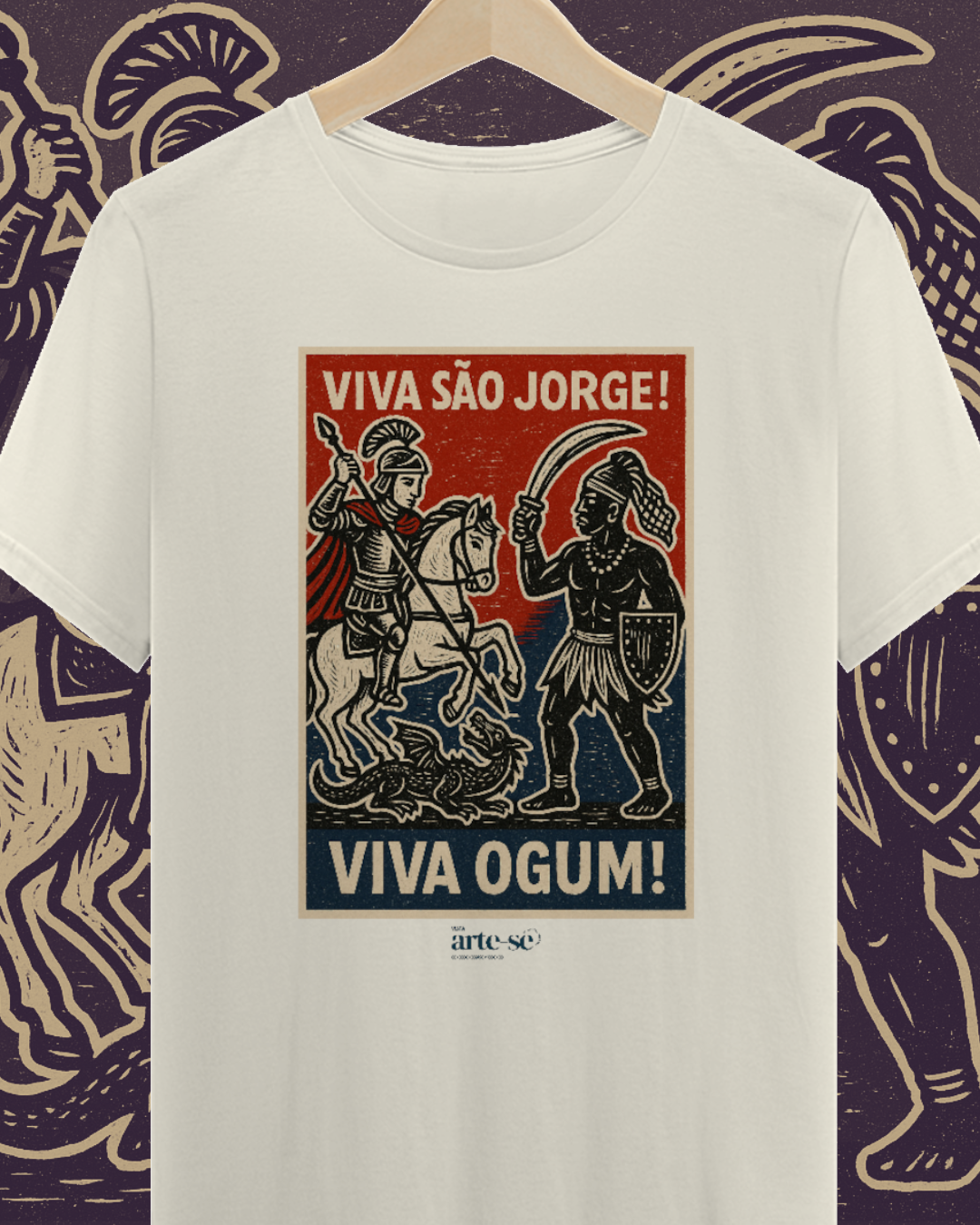 Camiseta PRIME - São Jorge & Ogum