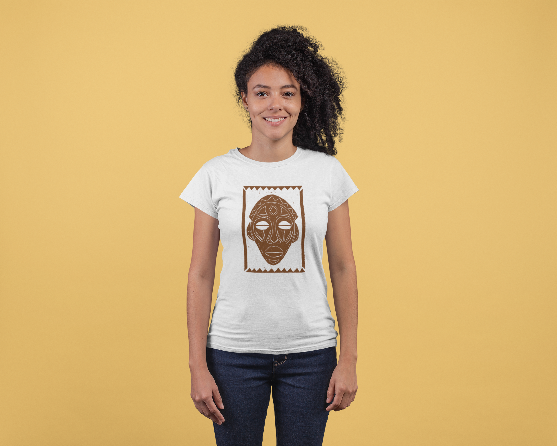 Baby look - Máscara africana