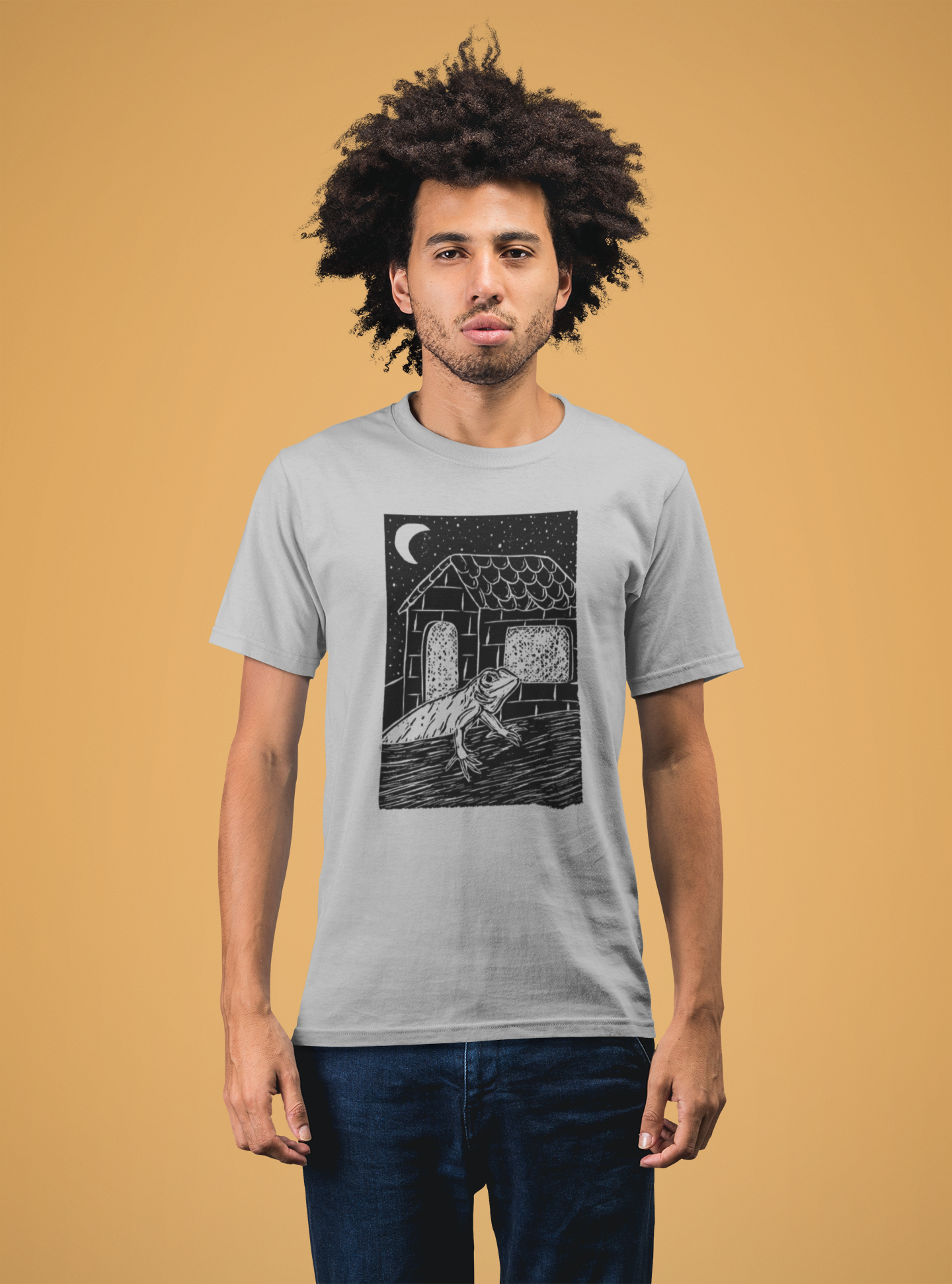 Camiseta - Calango no quintal