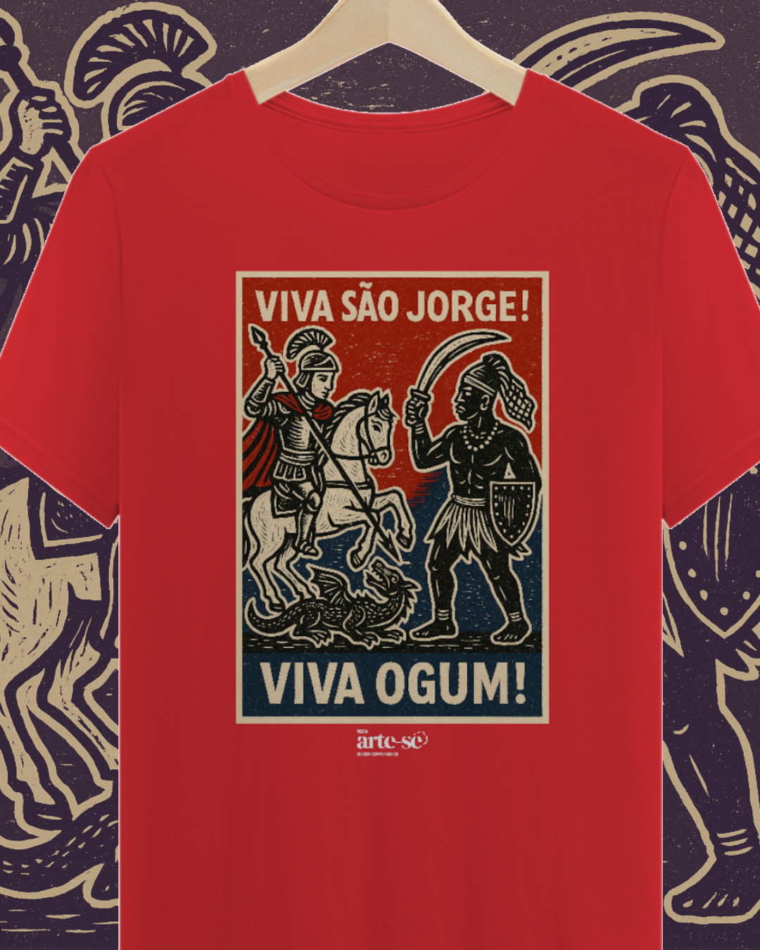 Camiseta PRIME - São Jorge & Ogum 2