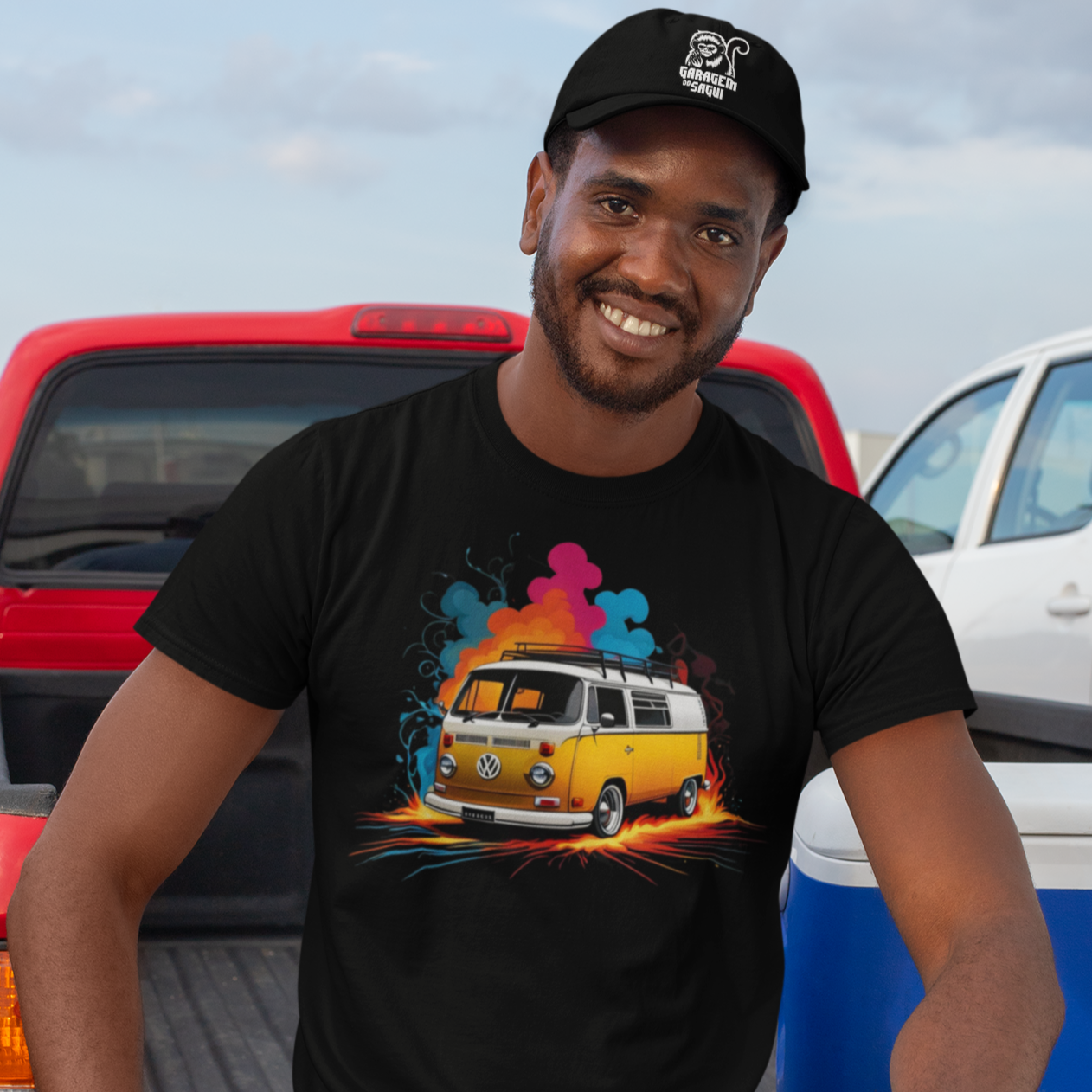 Camiseta Kombi Clipper Colors