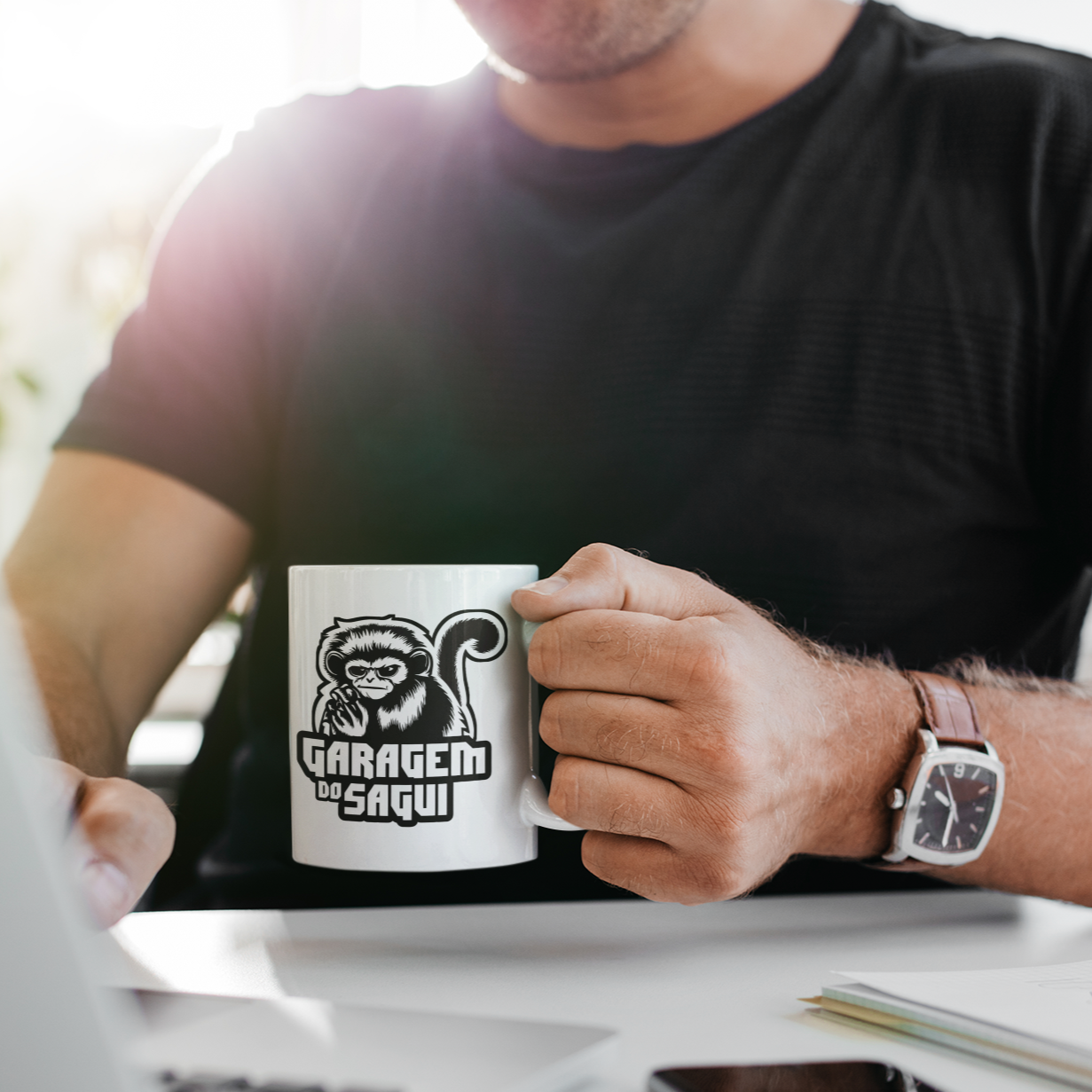 Caneca Garagem do Sagui