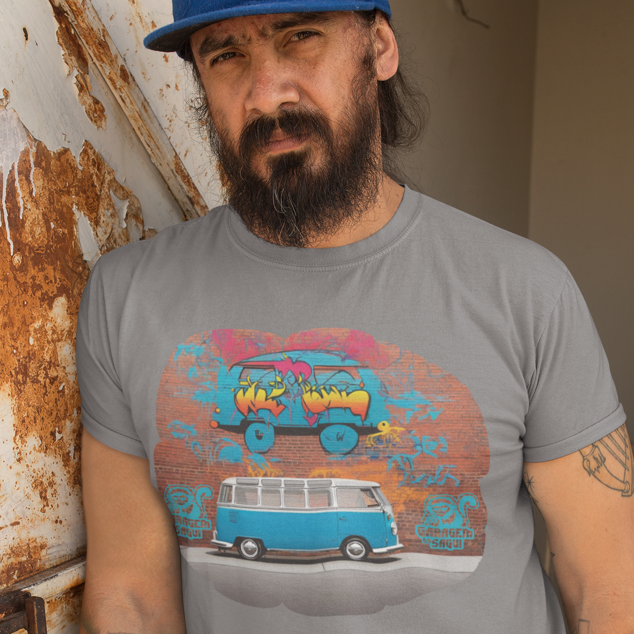 Camiseta Kombi & Grafitti
