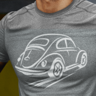 Camiseta Fusca Lineart LB