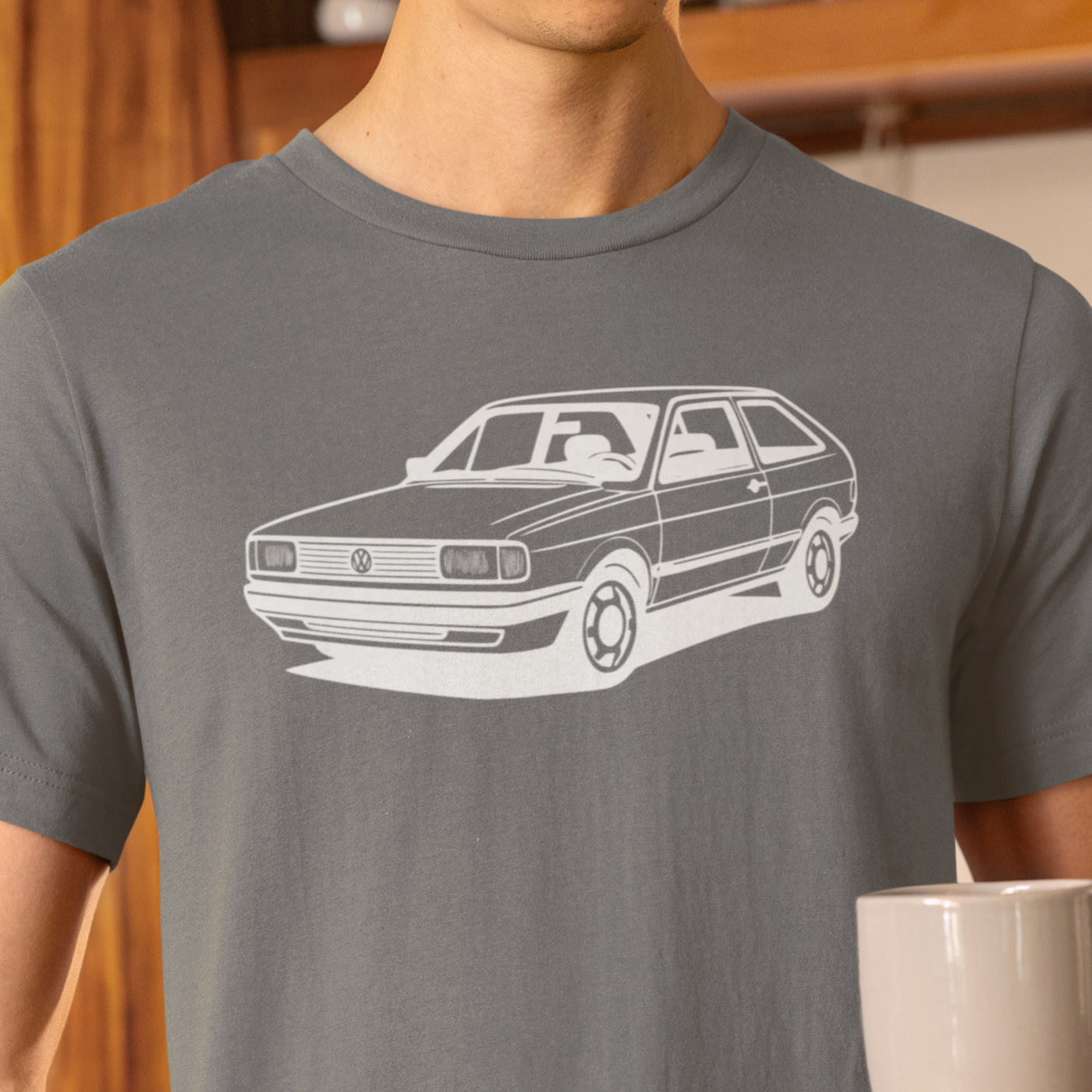 Camiseta VW Gol Quadrado Lineart II LB