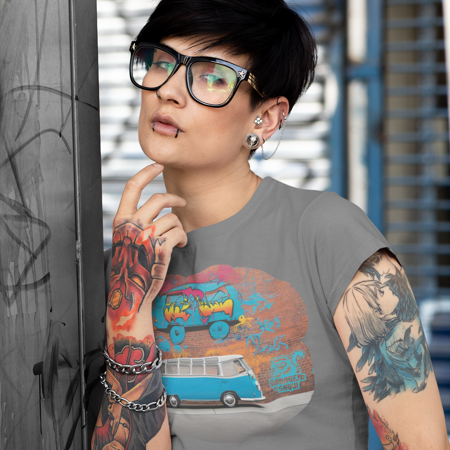 Blusinha Kombi & Grafitti