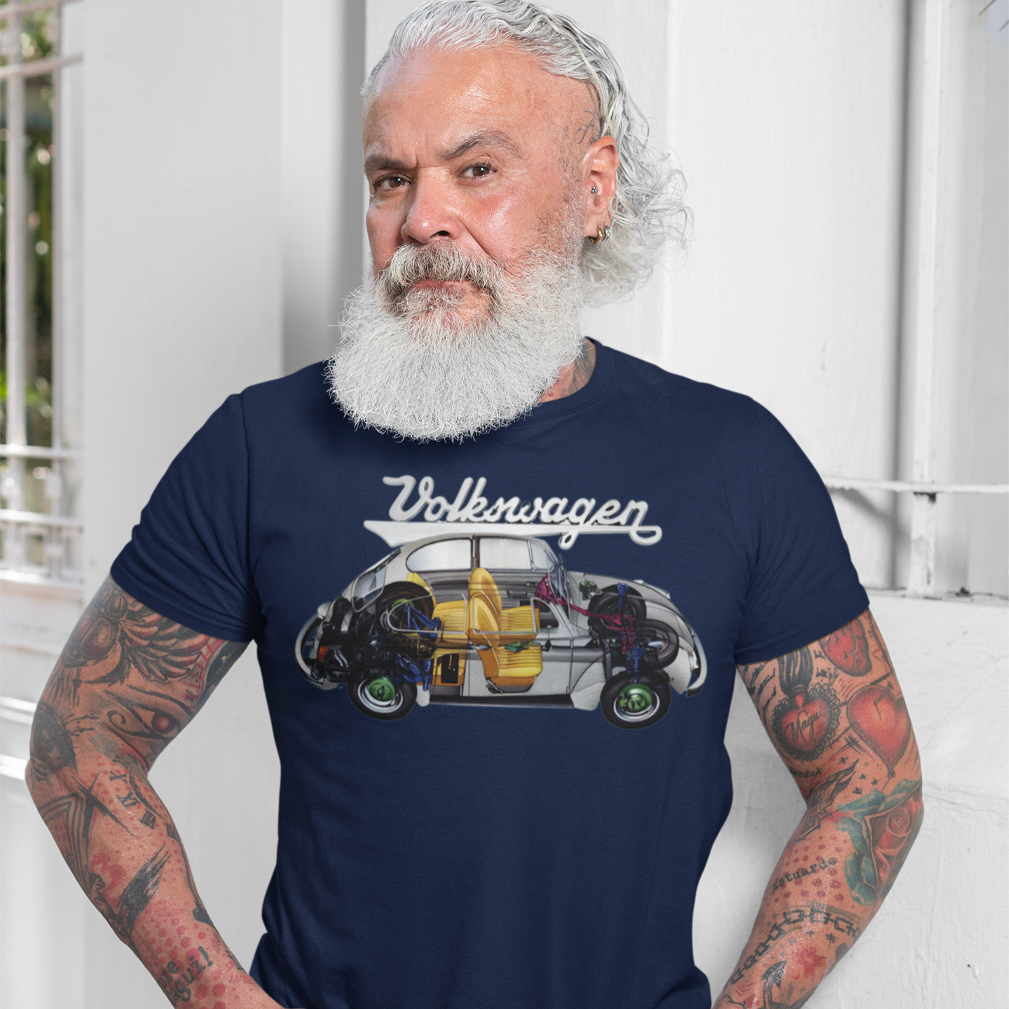 Camiseta Fusca Raio-X