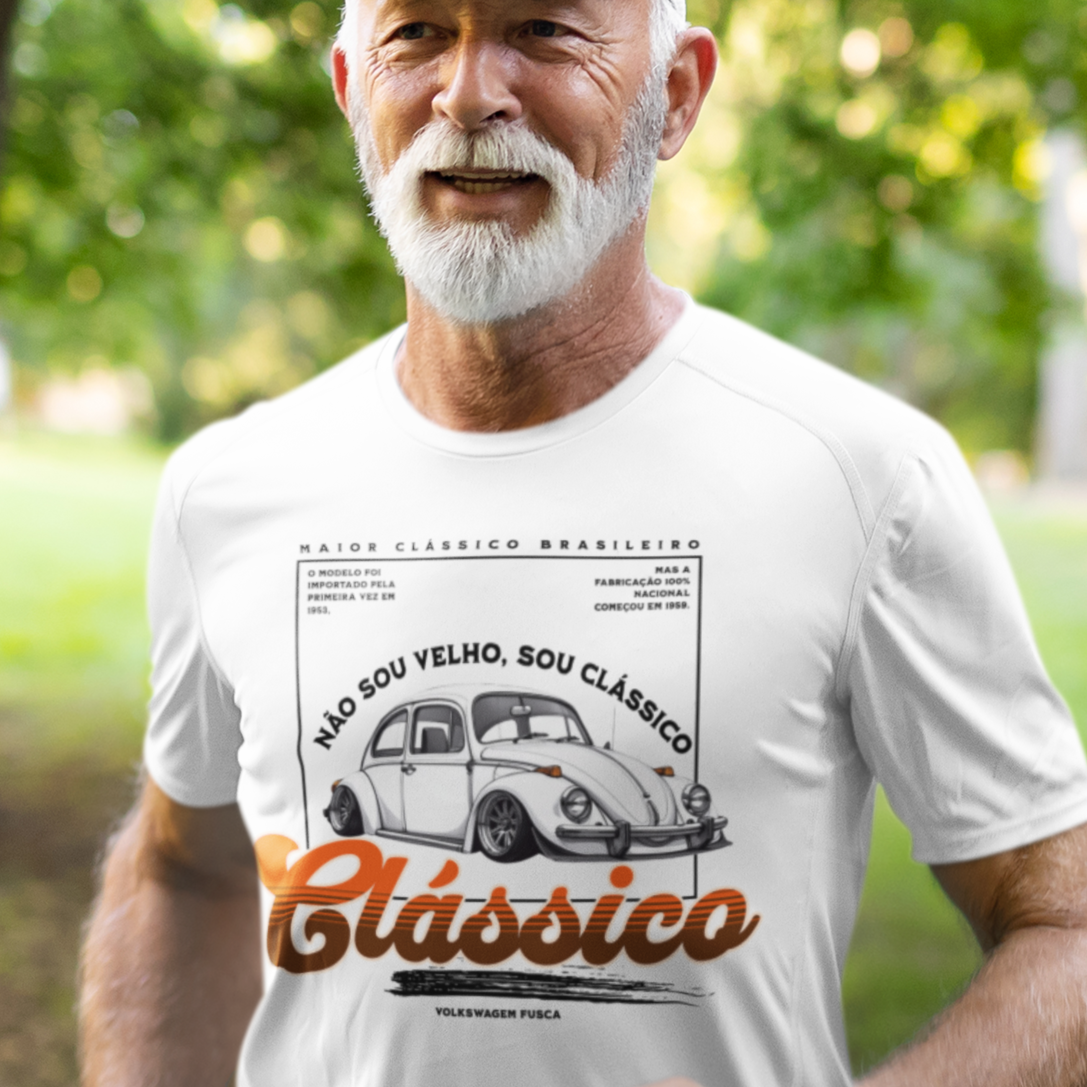 Camiseta Fusca Sou Clássico (c)