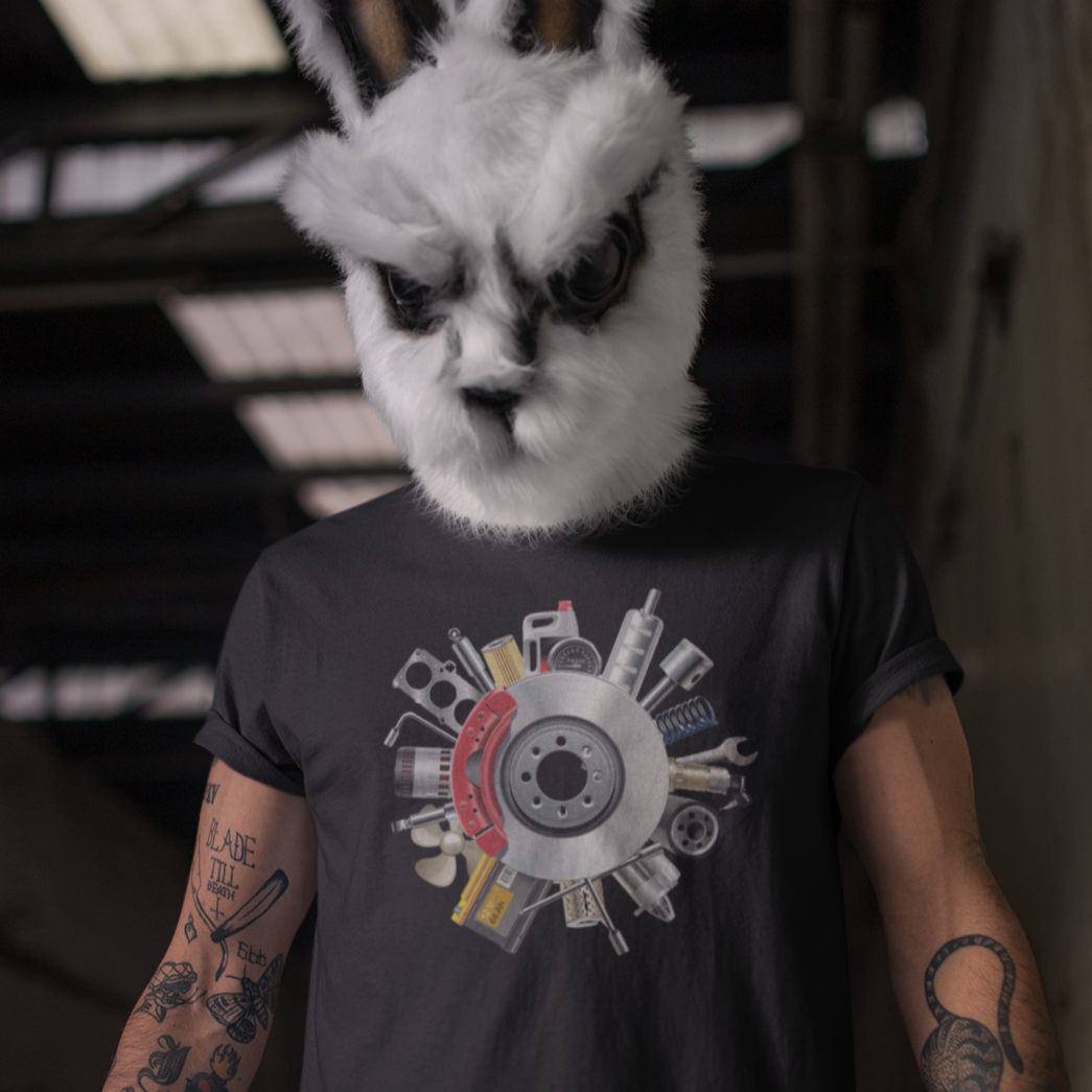 Camiseta Disco de Freio peças e ferramentas