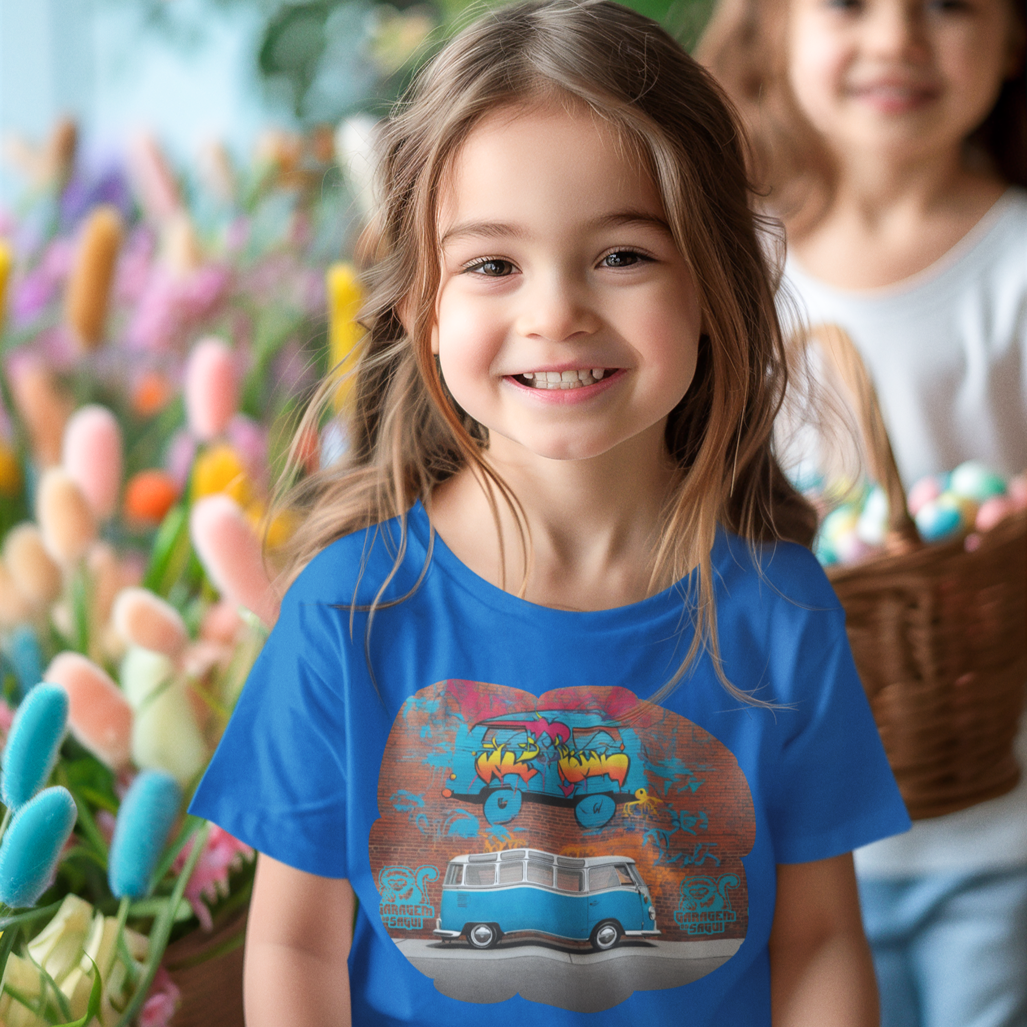 Camiseta Infantil (2 a 8) Kombi & Grafitti