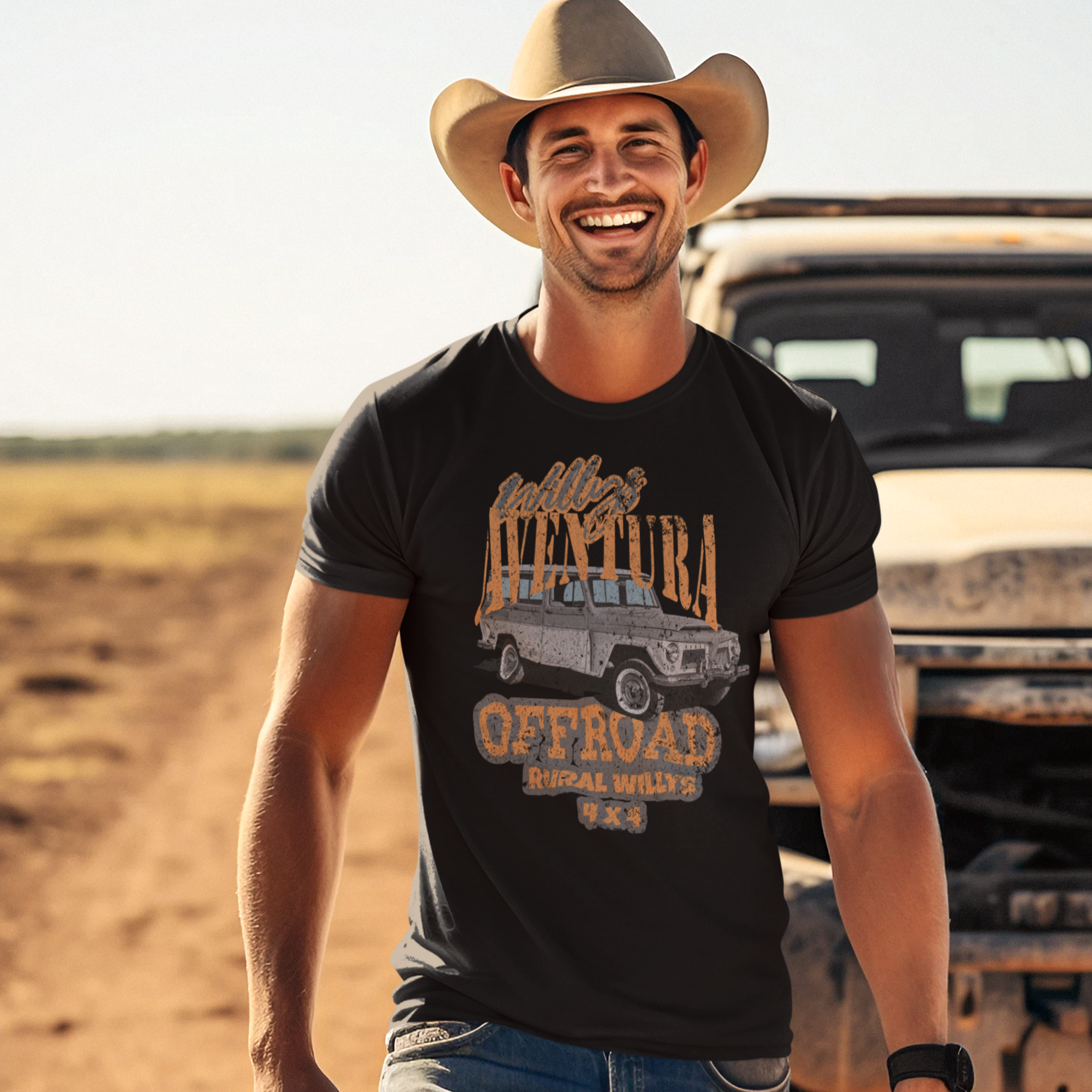Camiseta Rural Willys Aventura