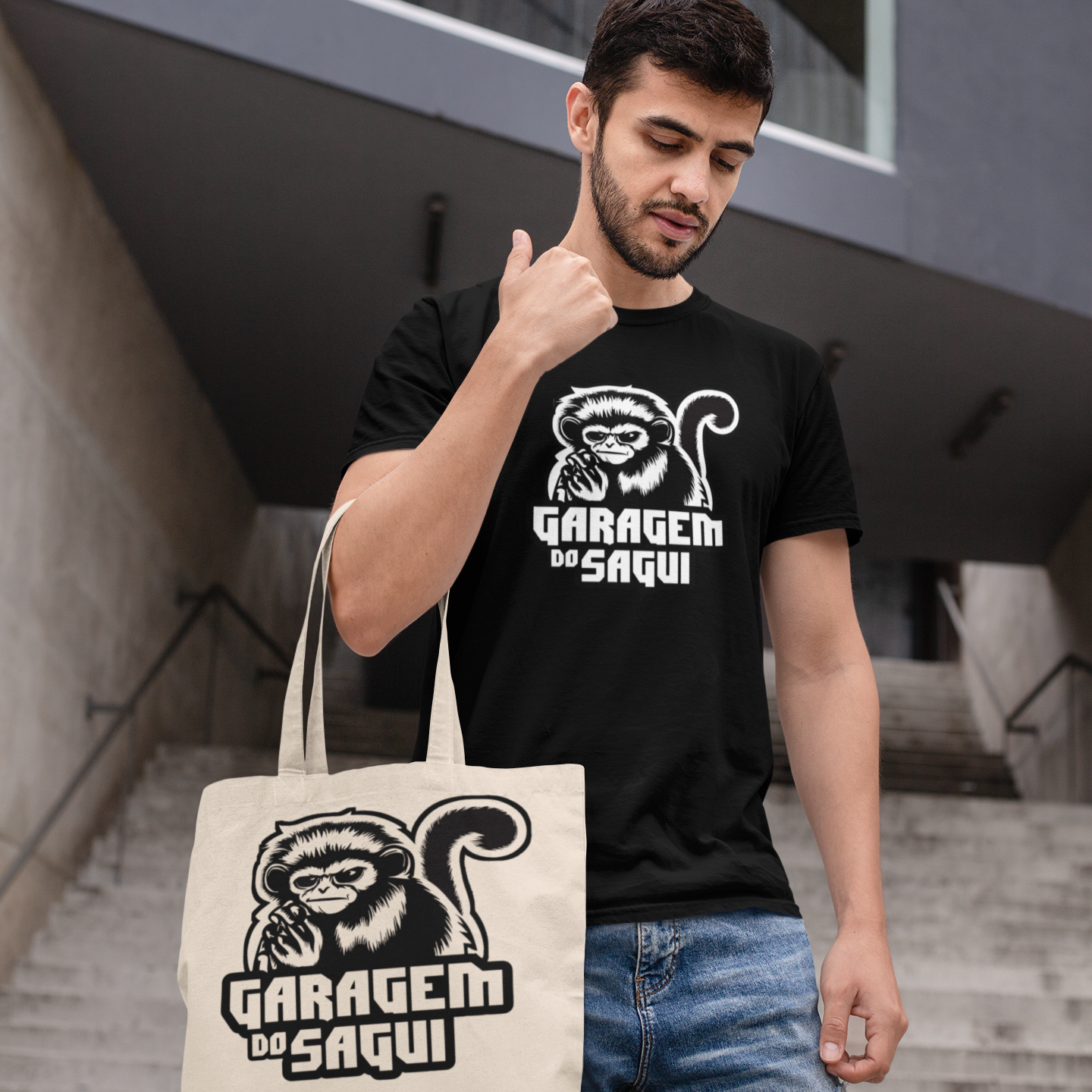 Sacola Ecologica Garagem do Sagui