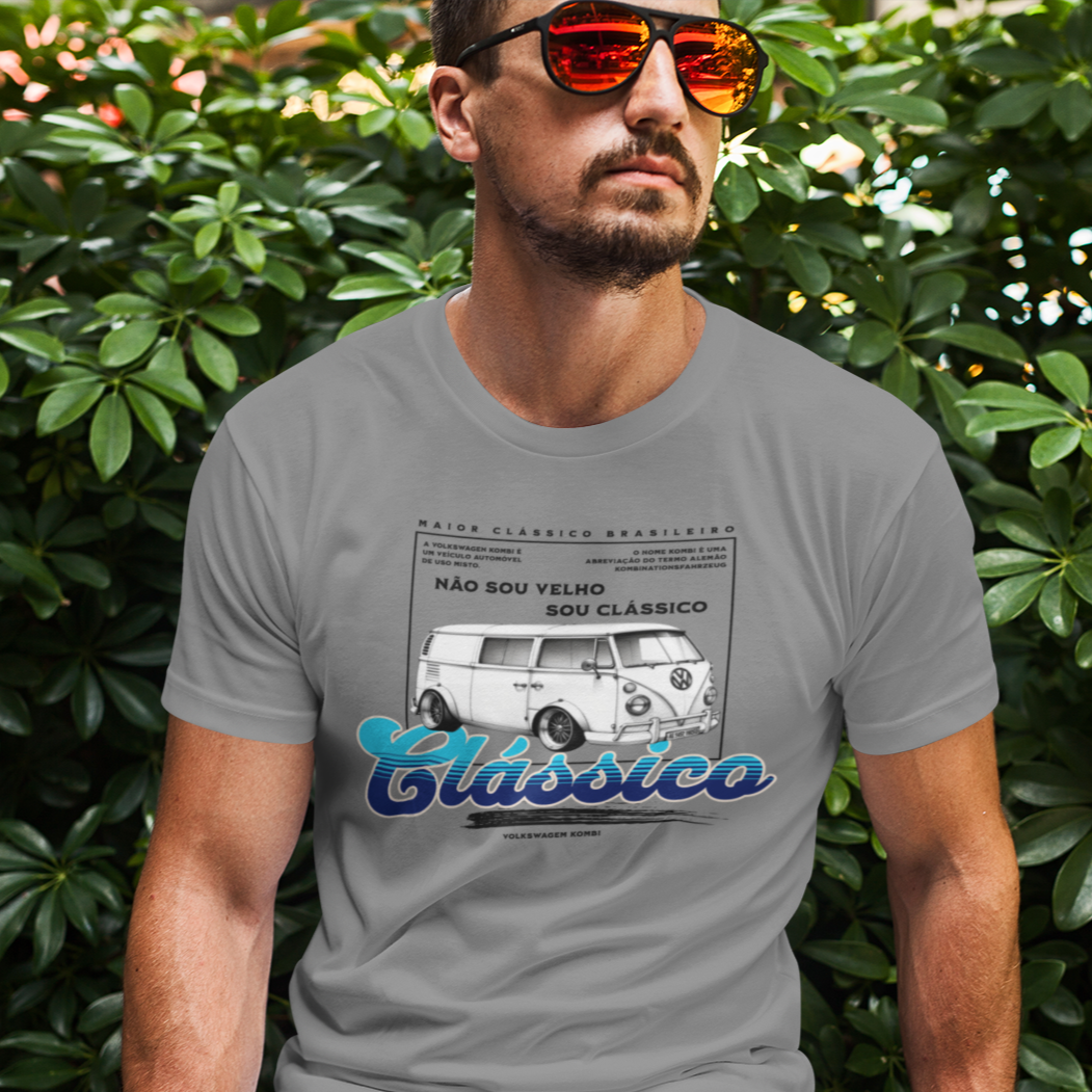 Camiseta Kombi Sou Clássico