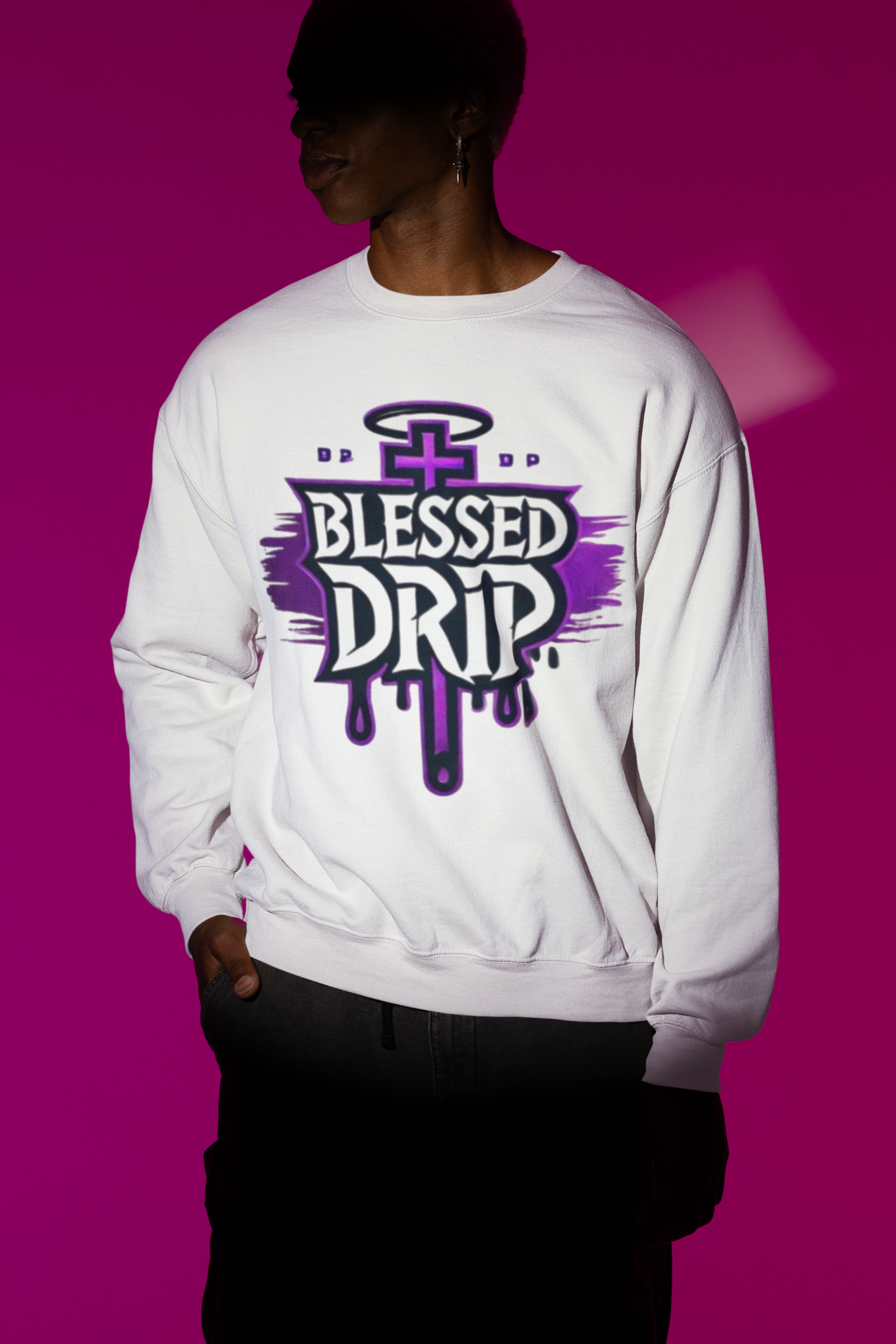 Moletom, Blessed Drip