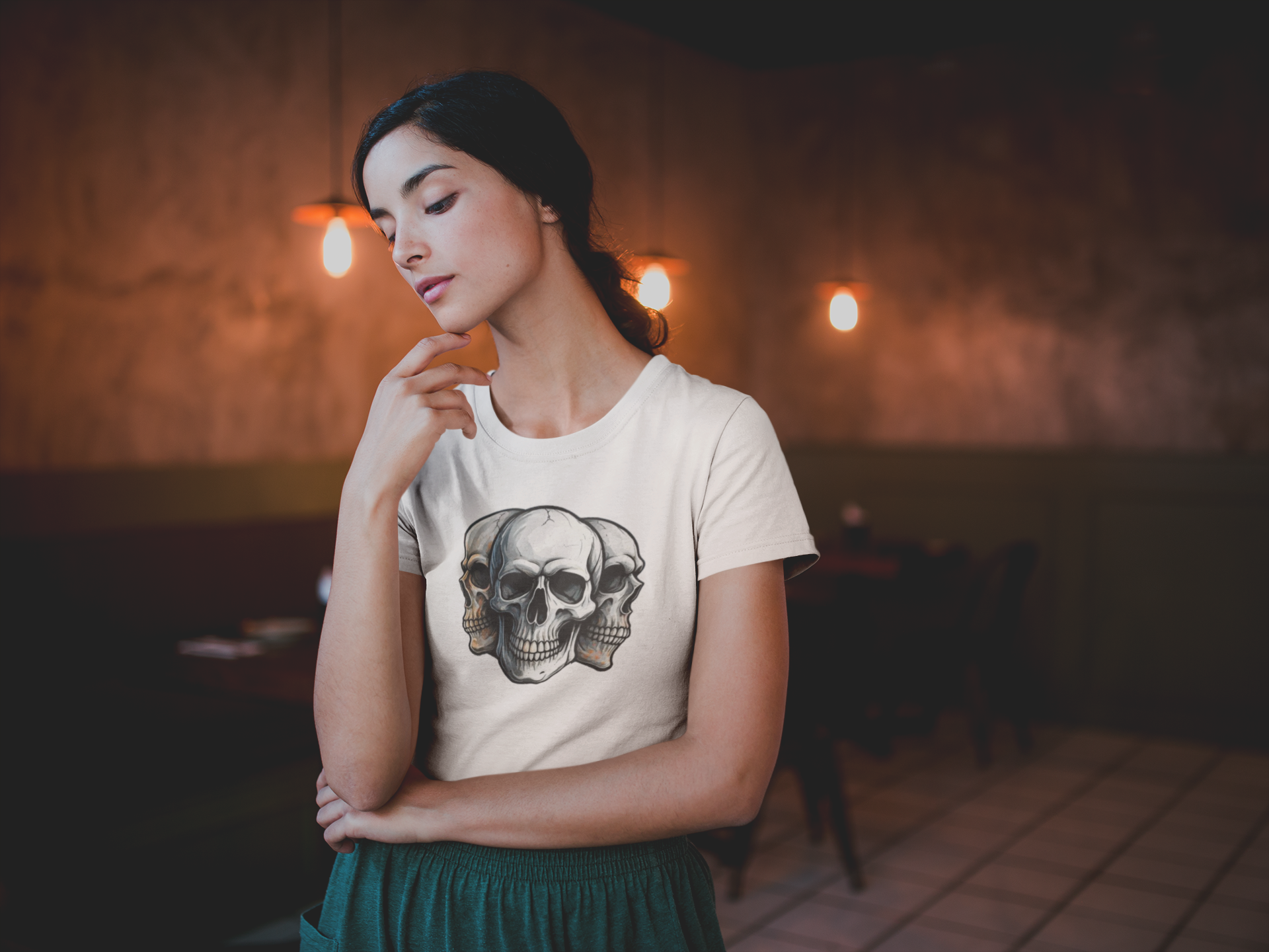 Baby look - 3Skulls