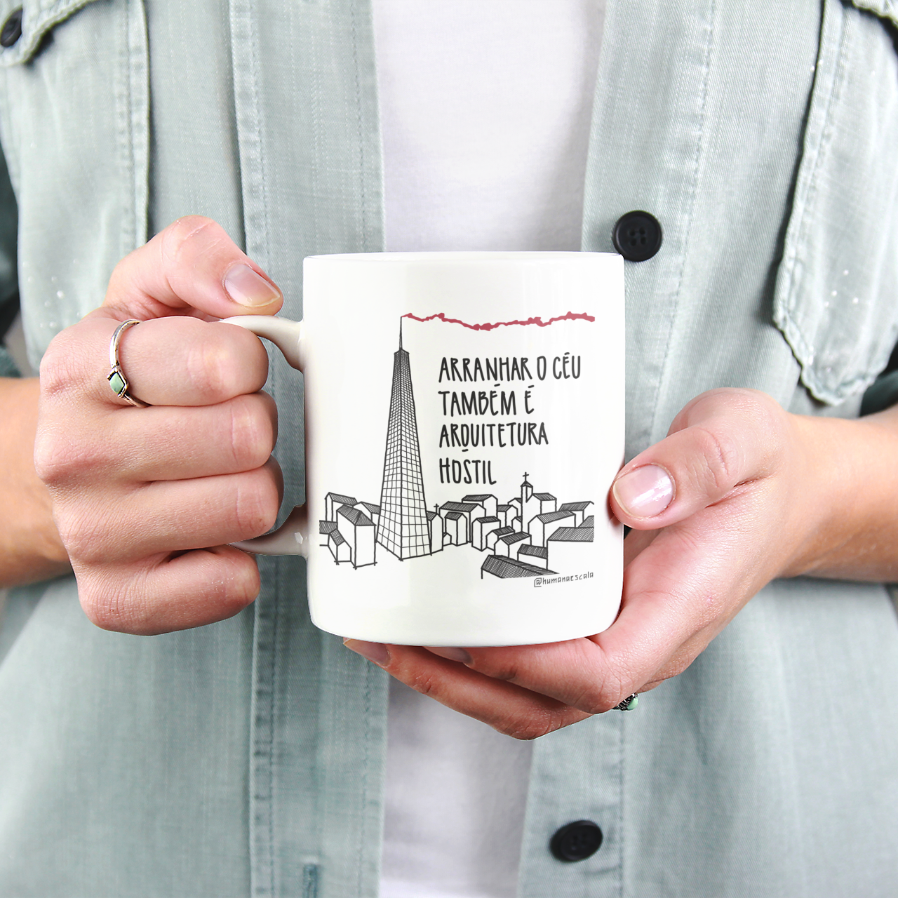 Caneca - Arquitetura hostil