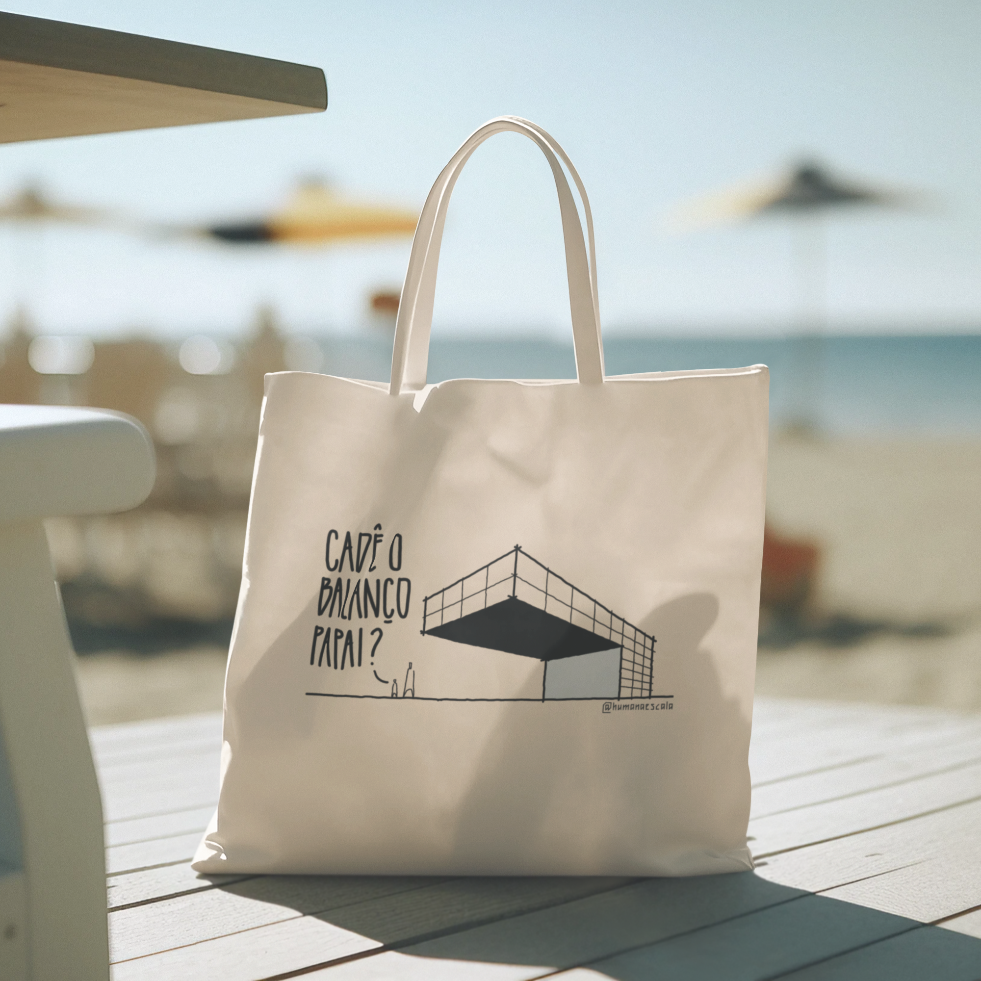 Ecobag - Cadê o balanço papai?