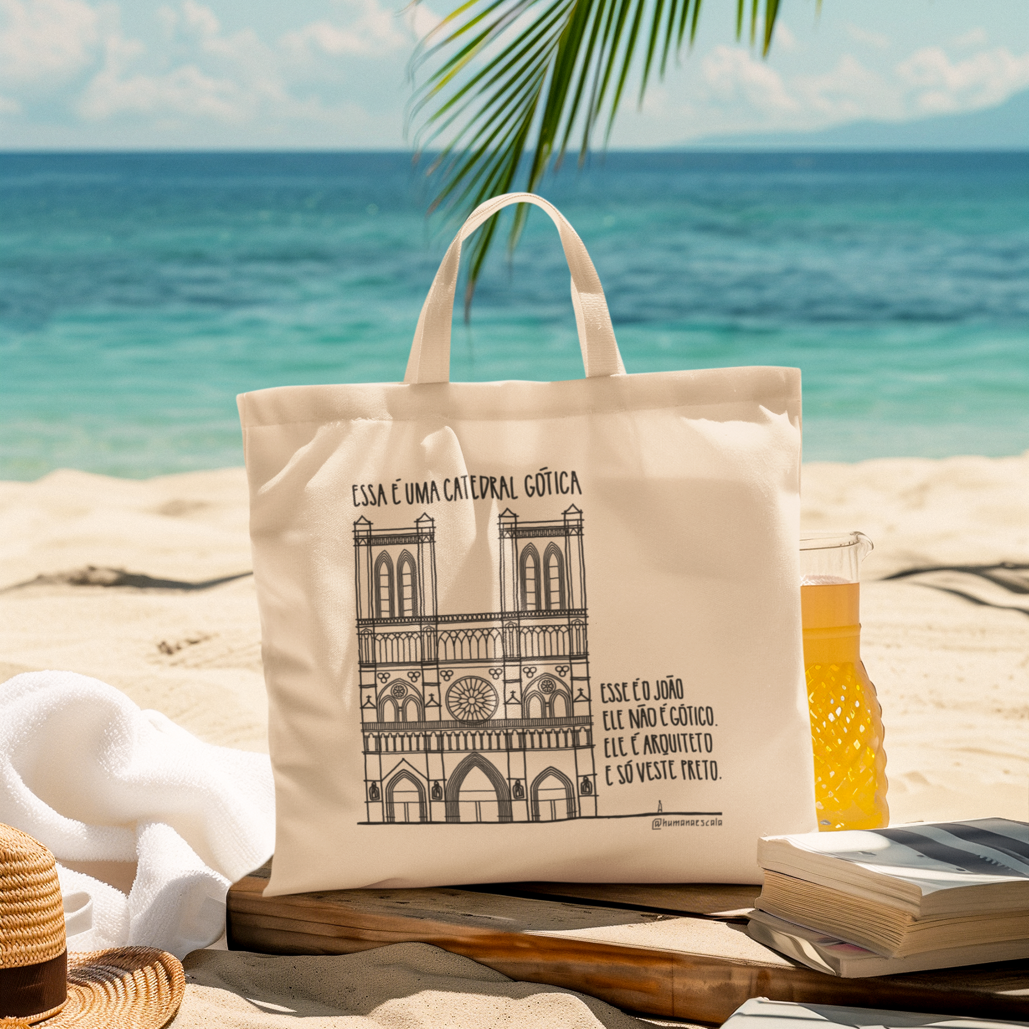 Ecobag - Essa é uma catedral gótica