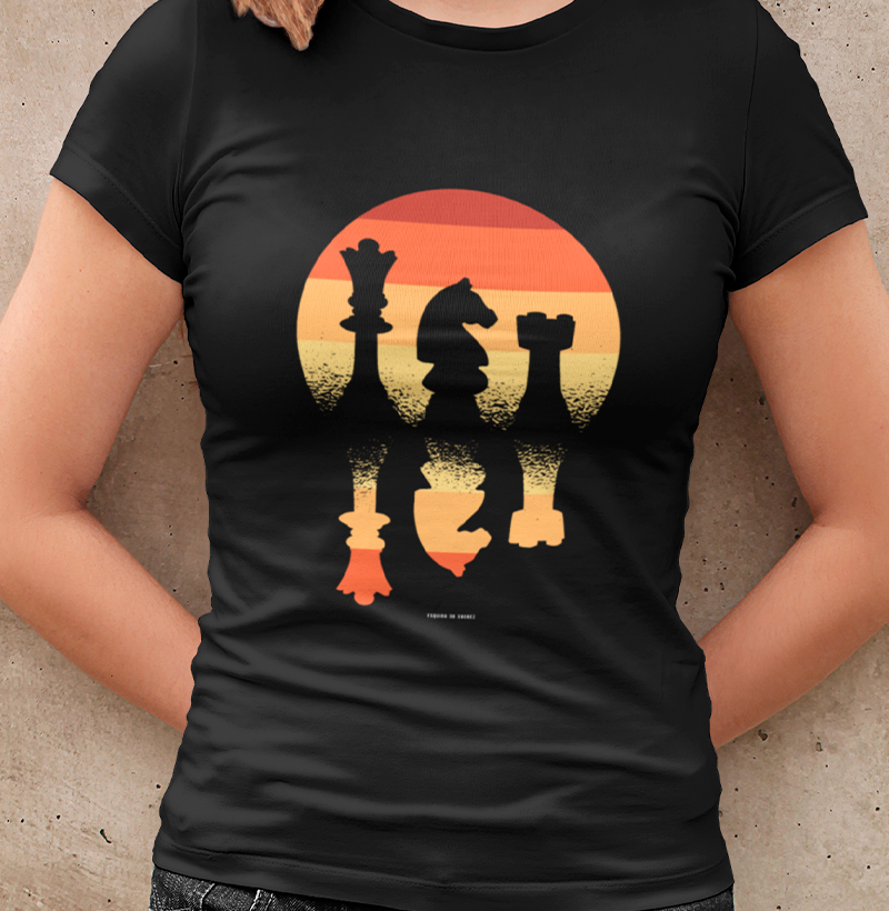 Vintage Chess Sunset
