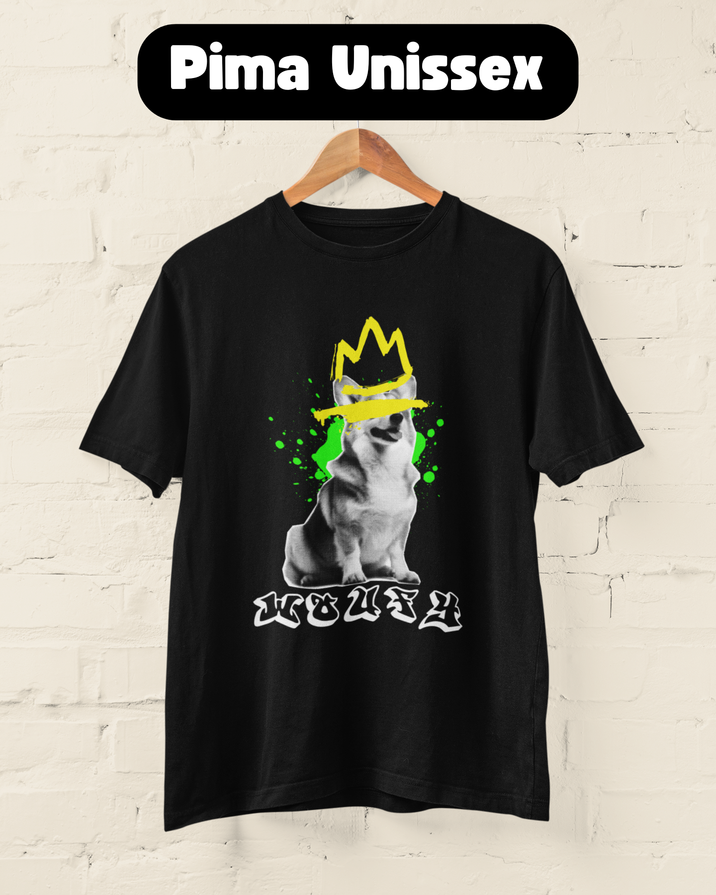 Grafitti Dog | T-Shirt Pima