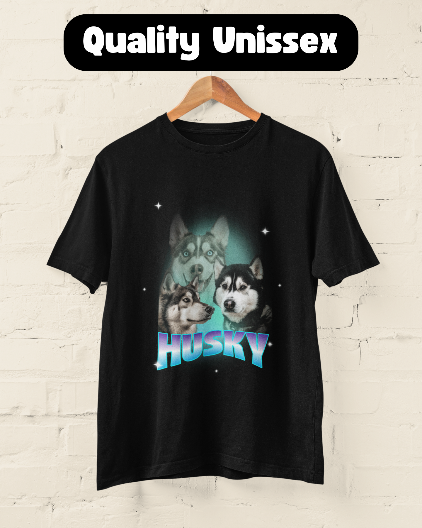 Bootleg Husky | T-Shirt Quality