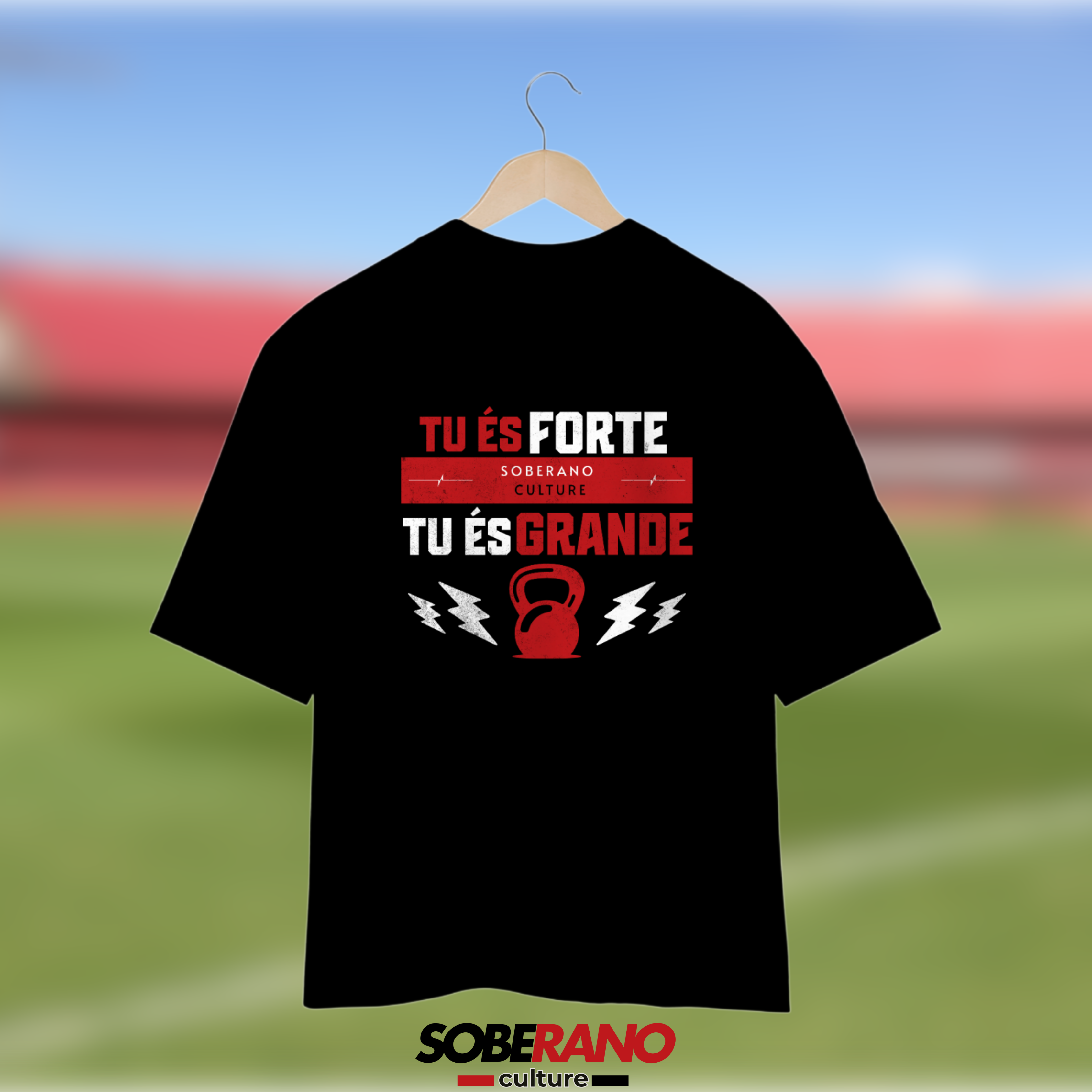 Camisa Oversize Soberano Culture ESCURO - 