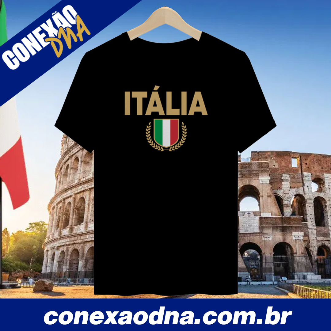 Camiseta Itália | Brasão II