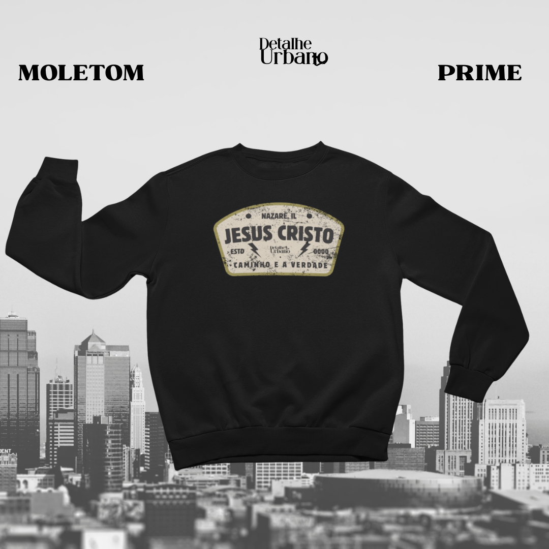 Moletom Prime - Jesus Vintage