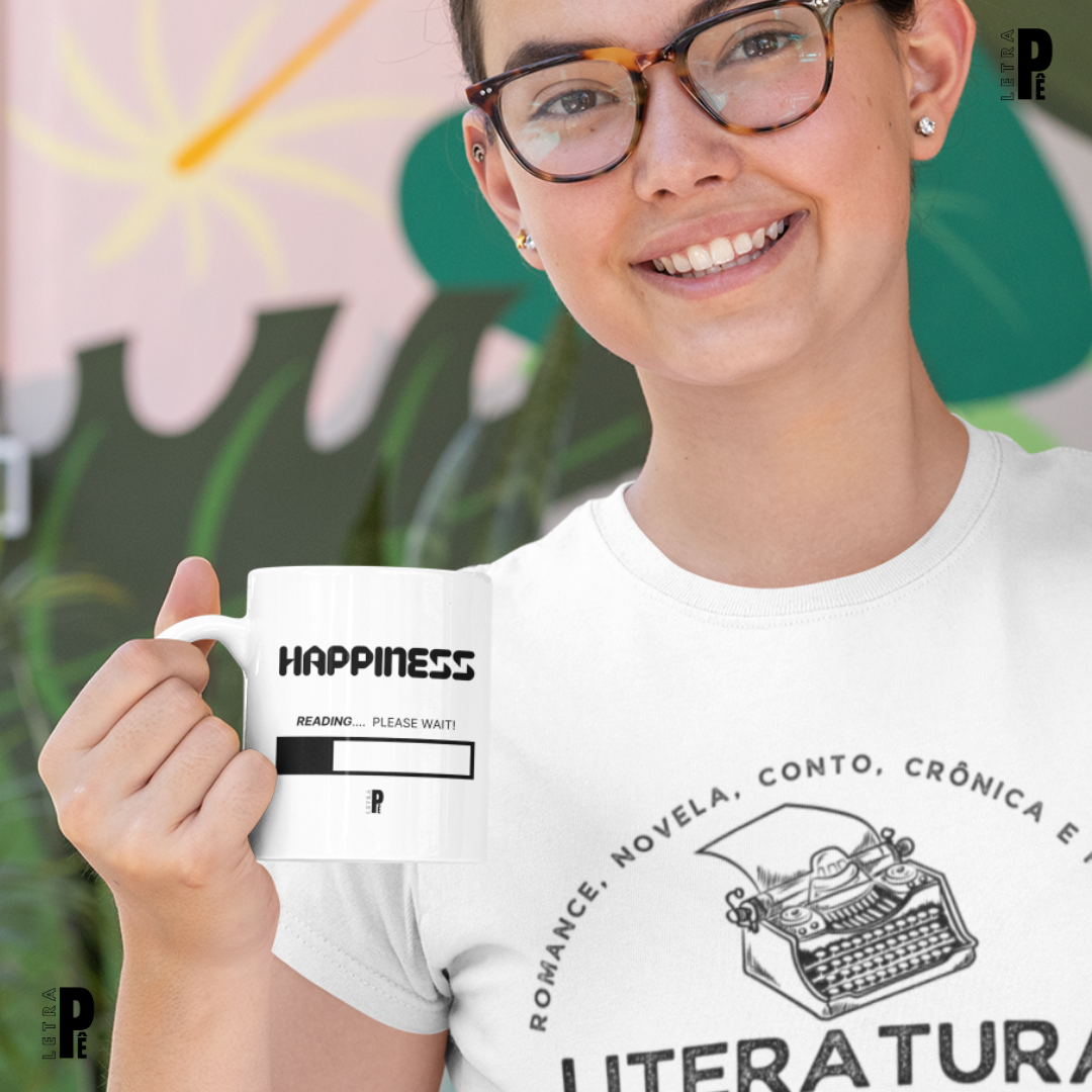 Caneca | Reading... Happiness