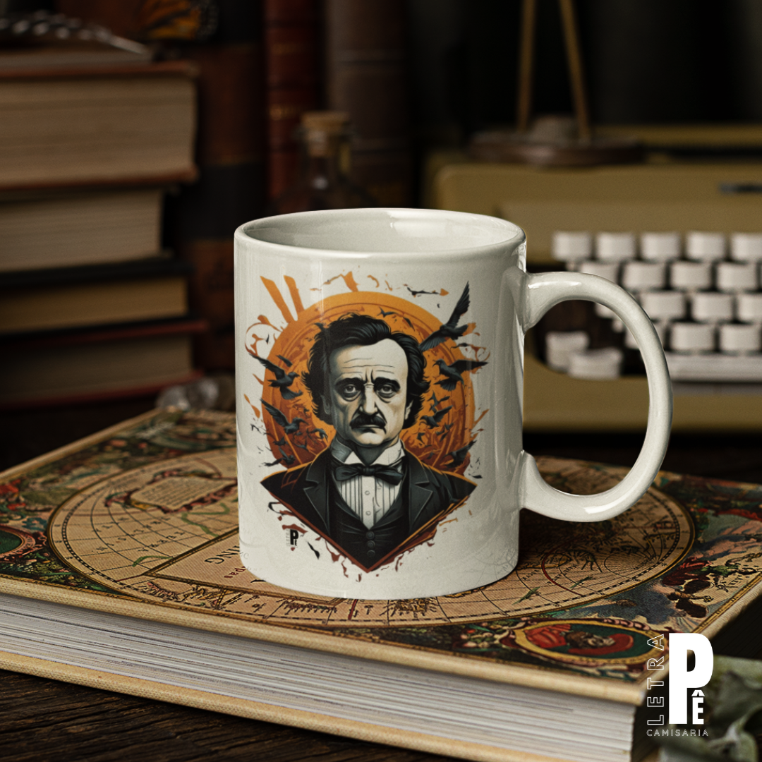 CANECA O Corvo - Edgar Allan Poe