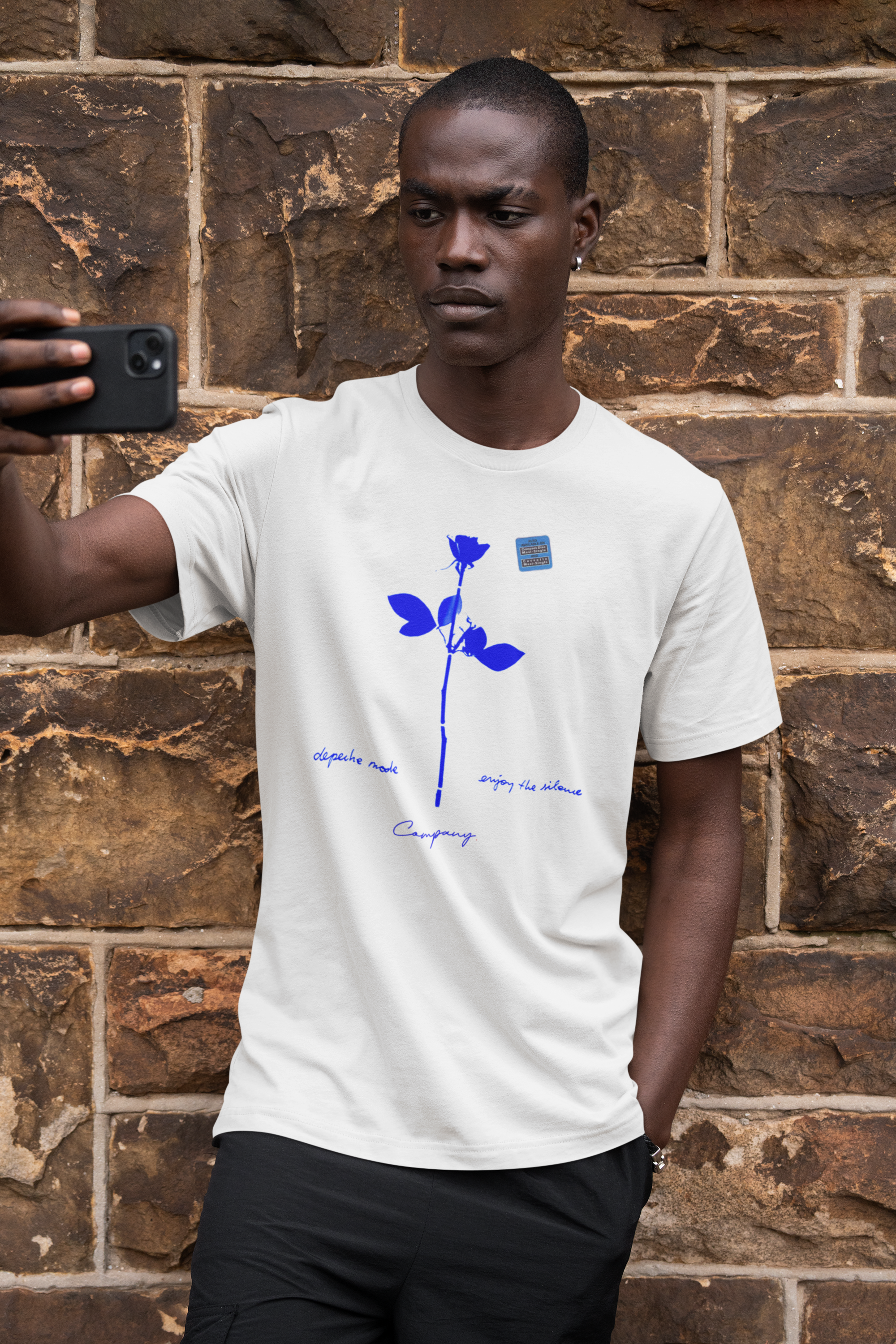 COMPANY DEPECHE MODE ENJOY THE SILENCE WHITE