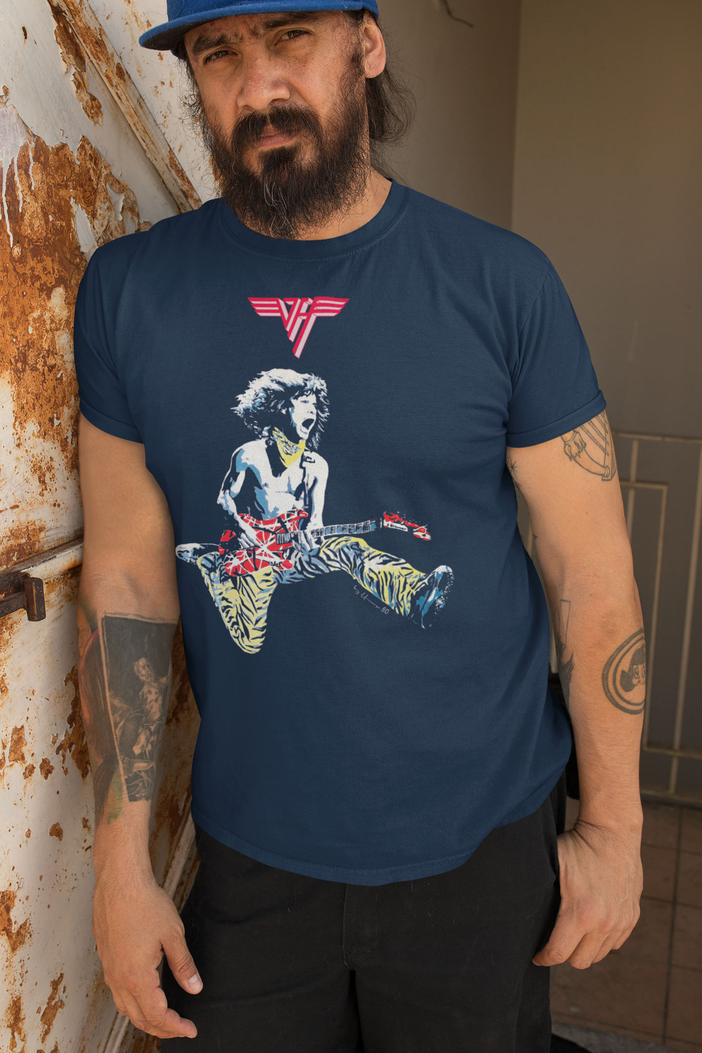 CAMISETA VAN HALEN by Universo 80