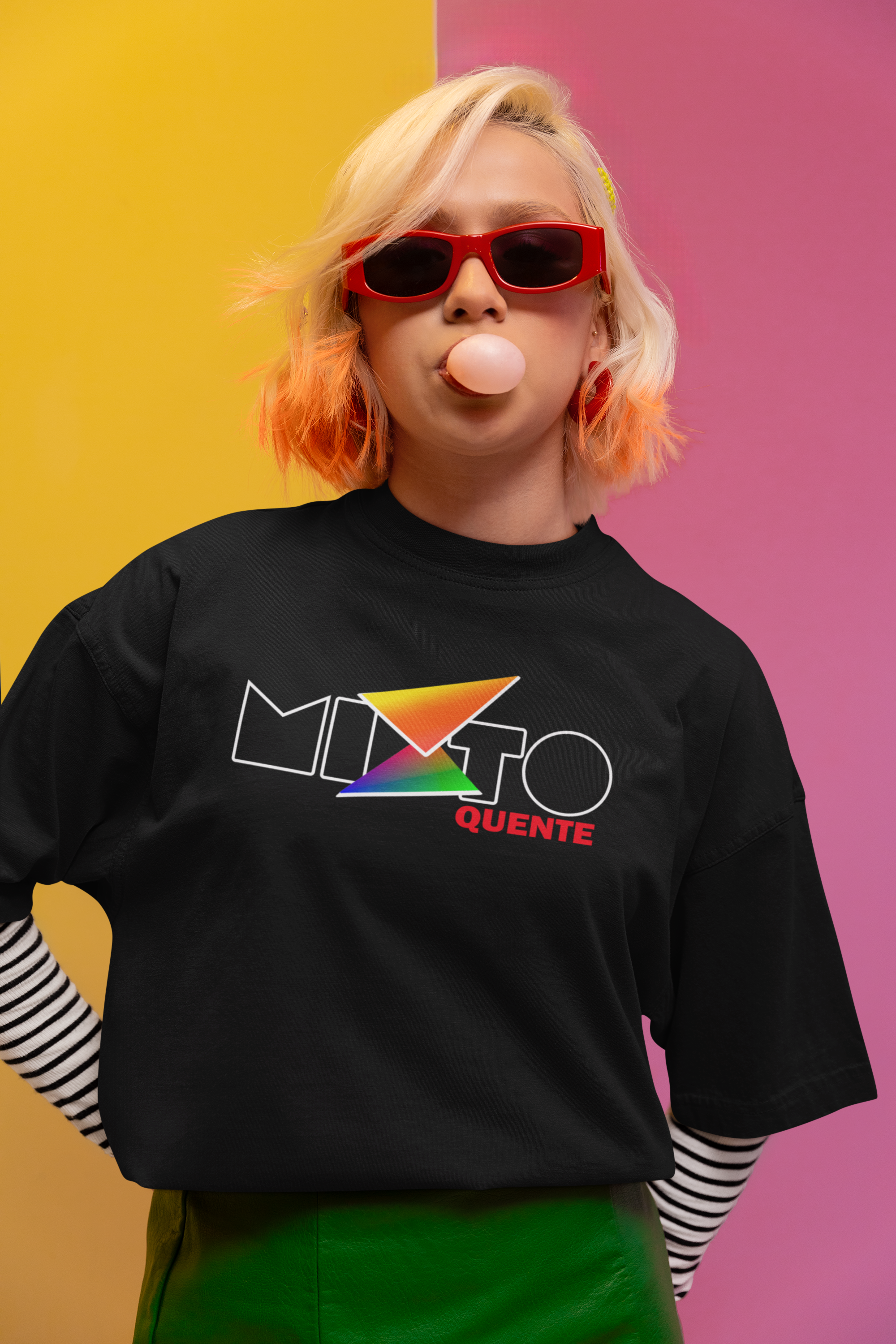 CAMISETA PROGRAMA MIXTO QUENTE by Universo 80 