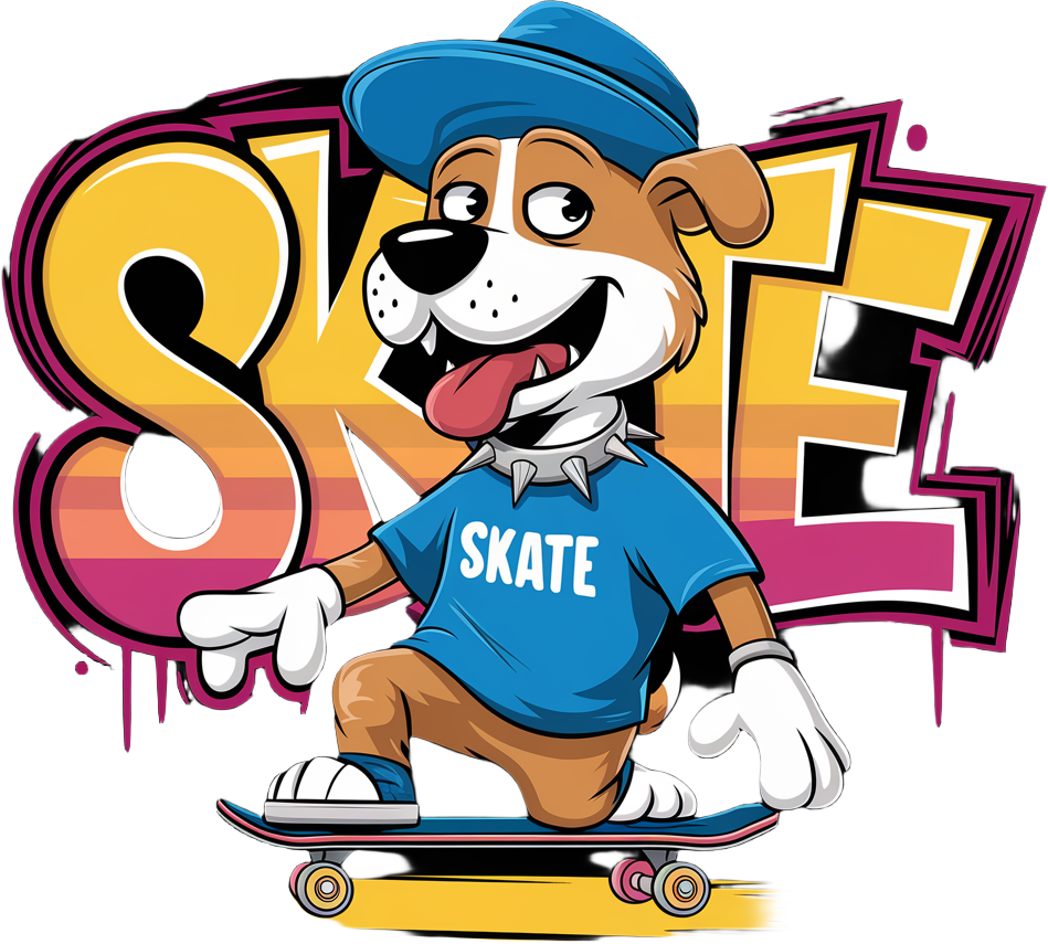 T-Shirtt Quality Estampa Cao Skate