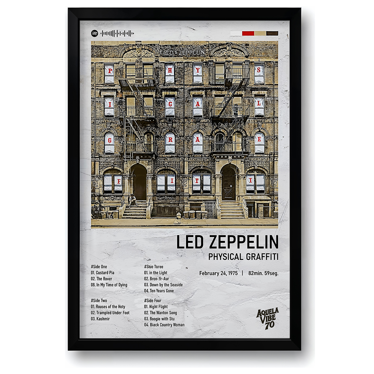 Poster Led Zeppelin - Physical Graffiti