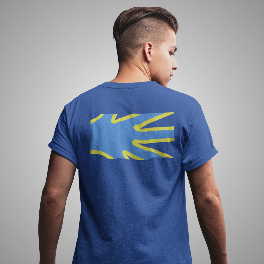 Camiseta Bandeira internacional da comunidade surda