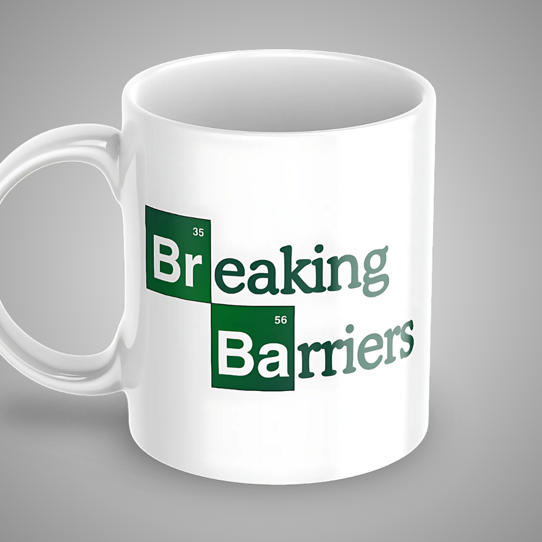 Caneca Breaking Barriers