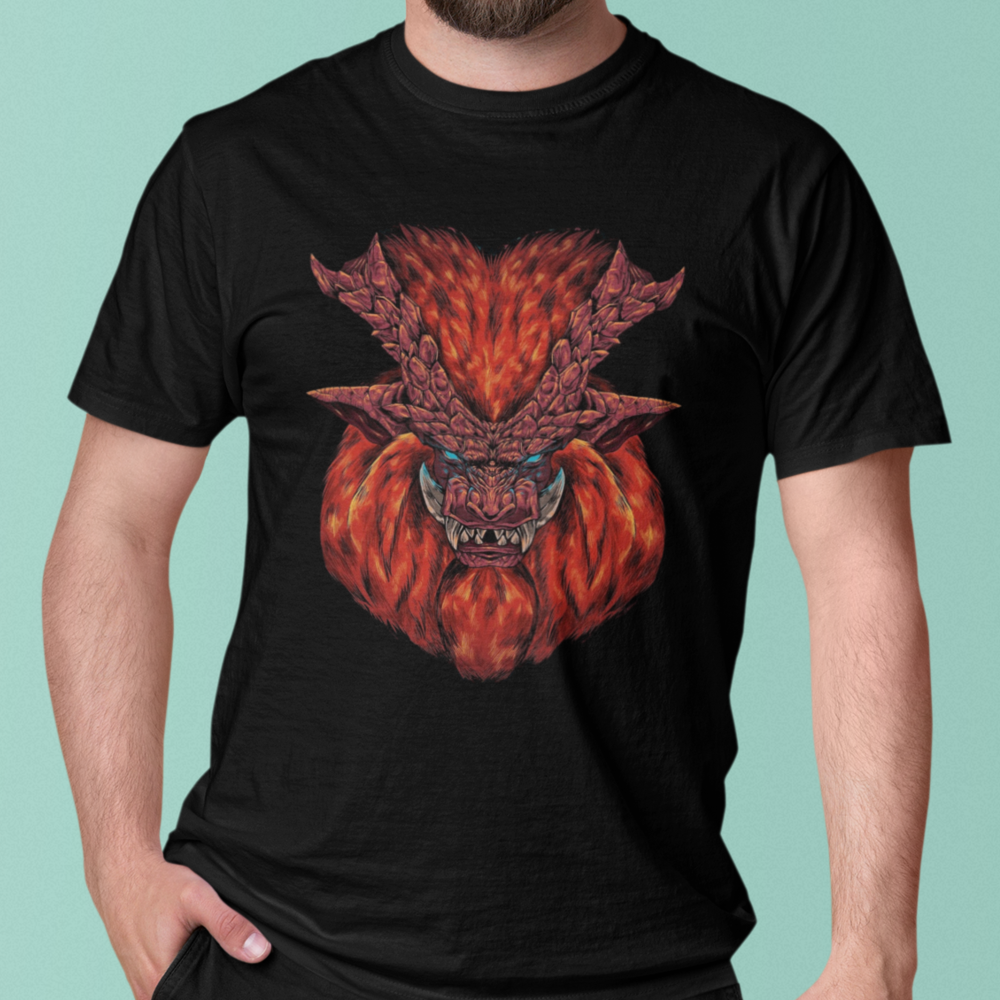 Camiseta - Teostra, o Imperador das Chamas