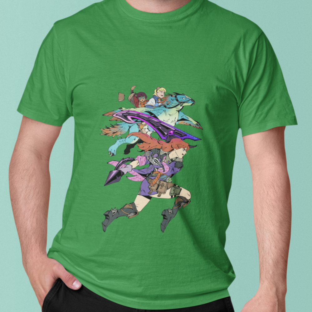 Camiseta - Time Mistério na Caçada - Monster Hunter Edition