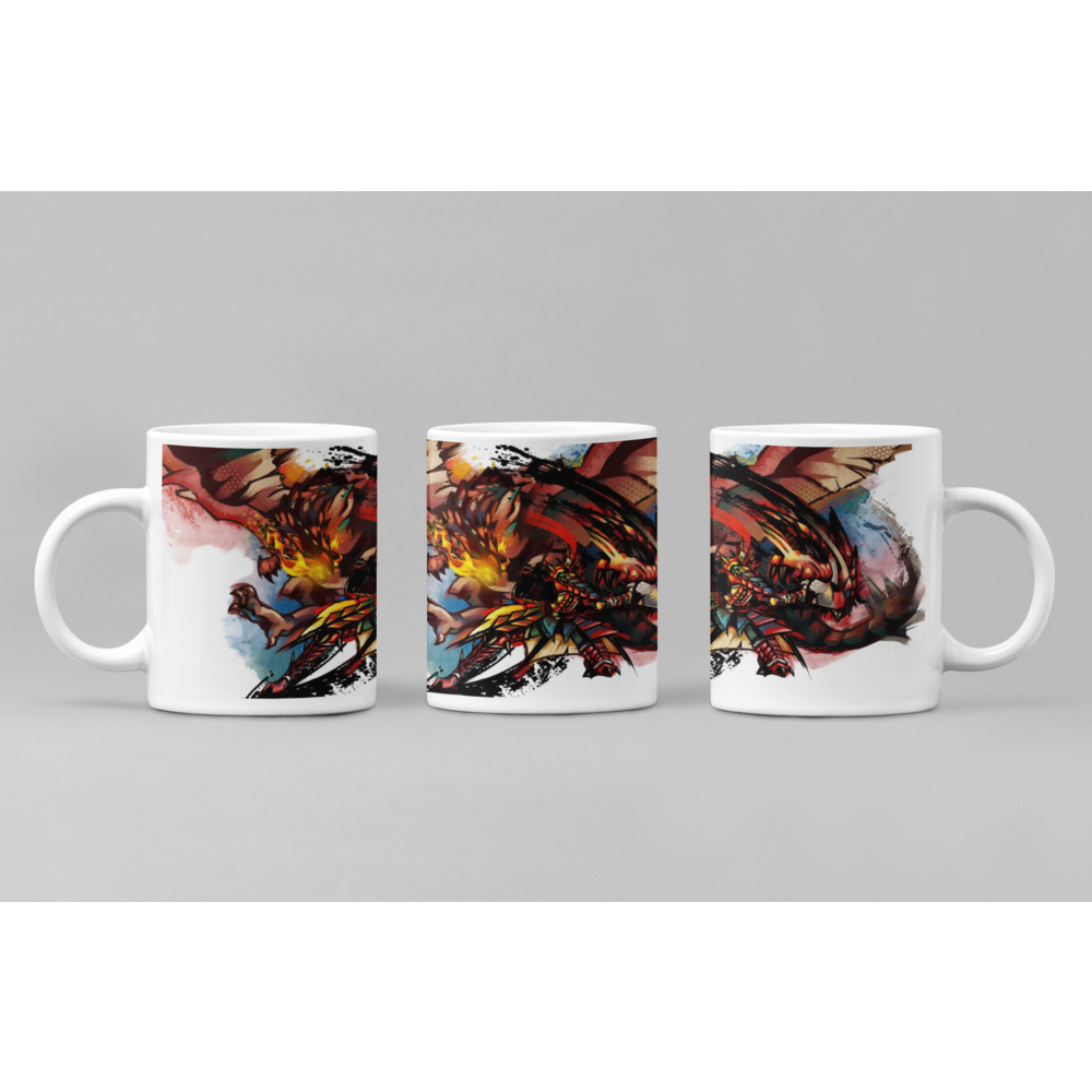 Caneca - Rathalos + Caçador