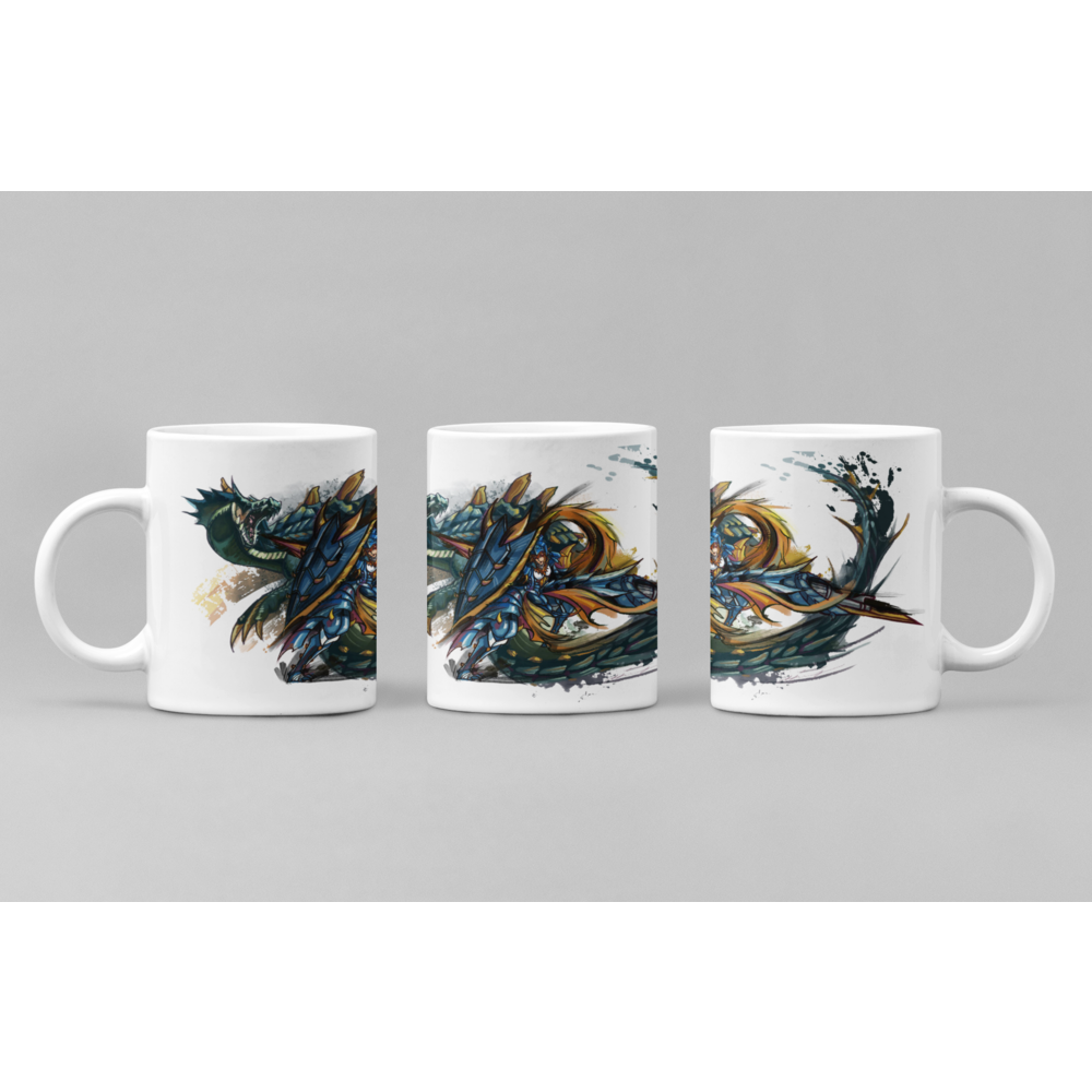 Caneca - Lagiacrus + Caçador