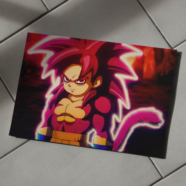 PÔSTER GOKU SSJ4 - DRAGON BALL