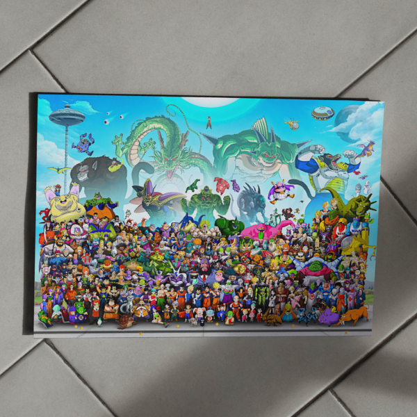 PÔSTER UNIVERSO DRAGON BALL