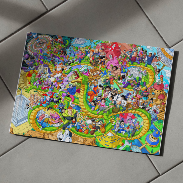 PÔSTER VIAGEM AO OESTE - DRAGON BALL