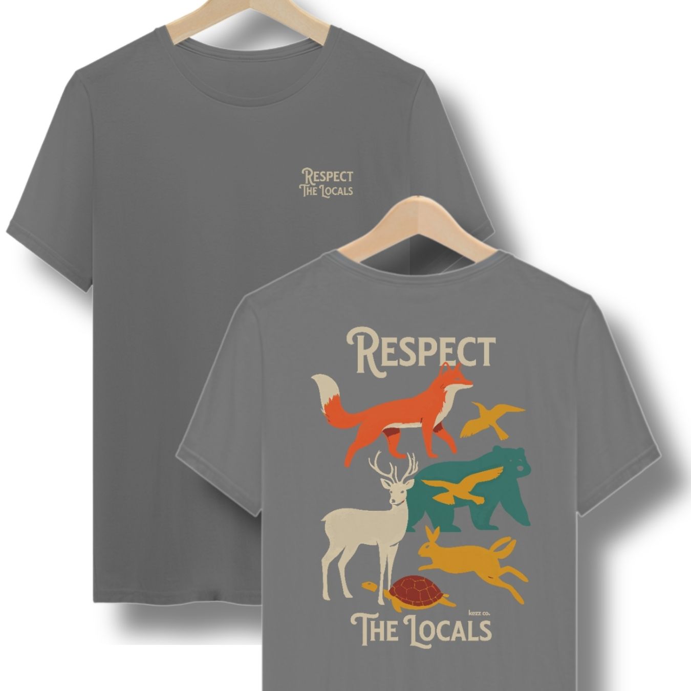 Camiseta Estonada Respect The Locals