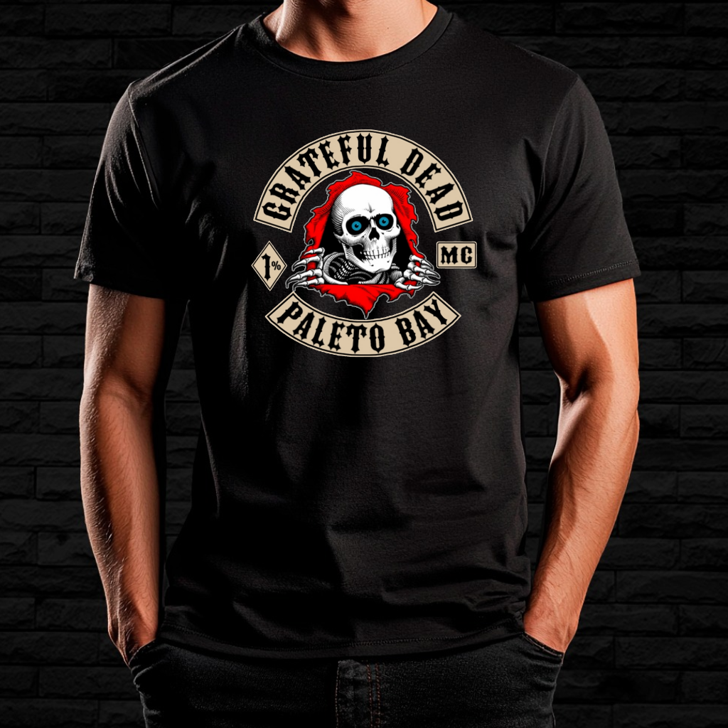  Camiseta Grateful Dead - Paleto Bay Skull | Linha Prime