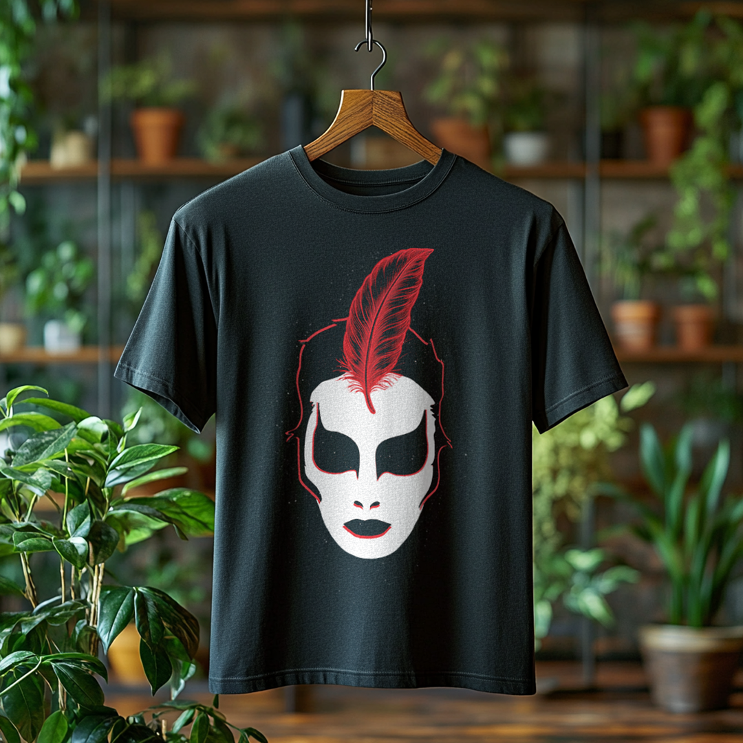 Camiseta Plus Size Pavão Misterioso