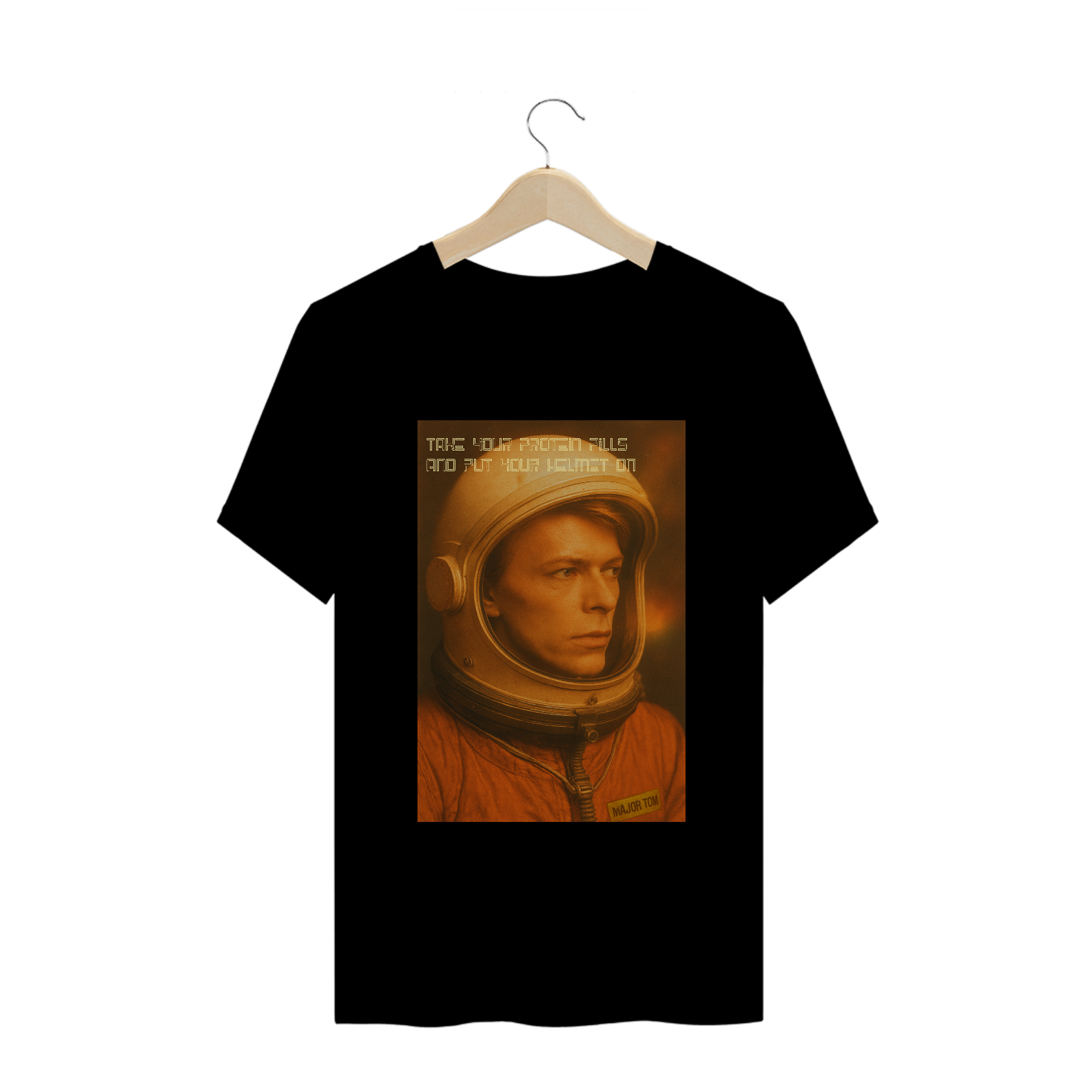 Camiseta David Bowie Major Tom