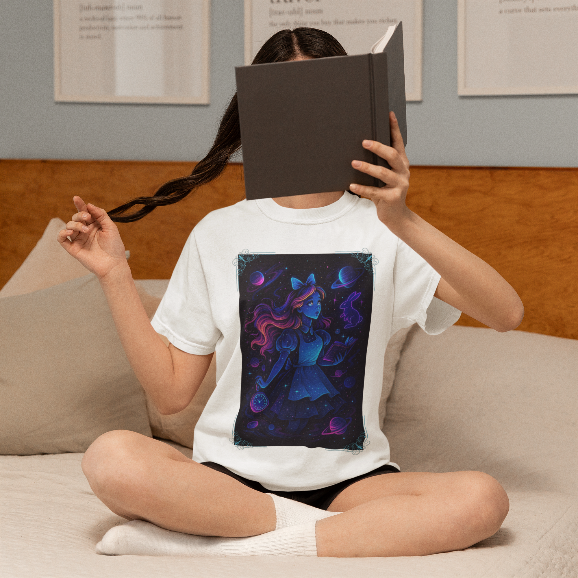 camiseta feminina Alice