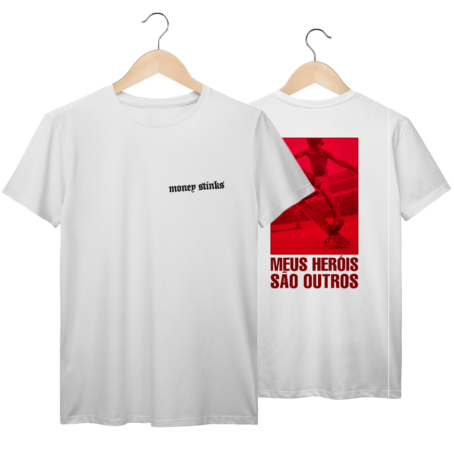 Camiseta Premium Meus Heróis São Outros
